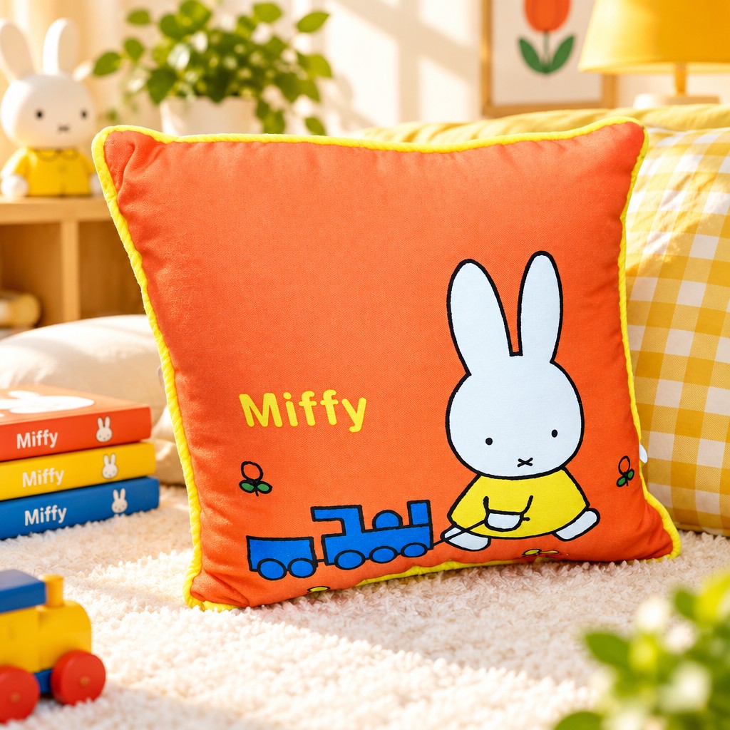MINI CUSHION MIFFY 橙  (YMD364-R)