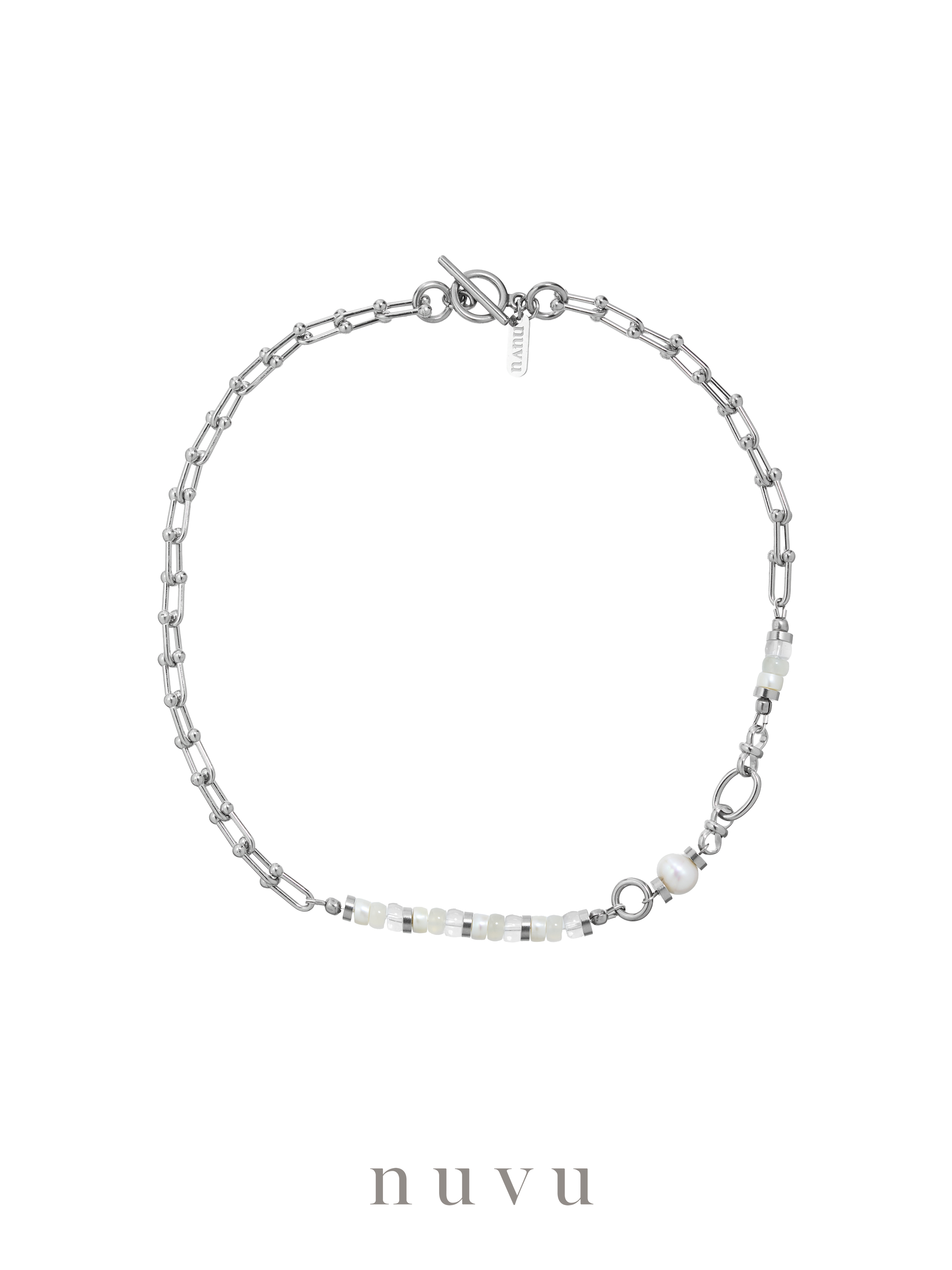 Shade of White Necklace