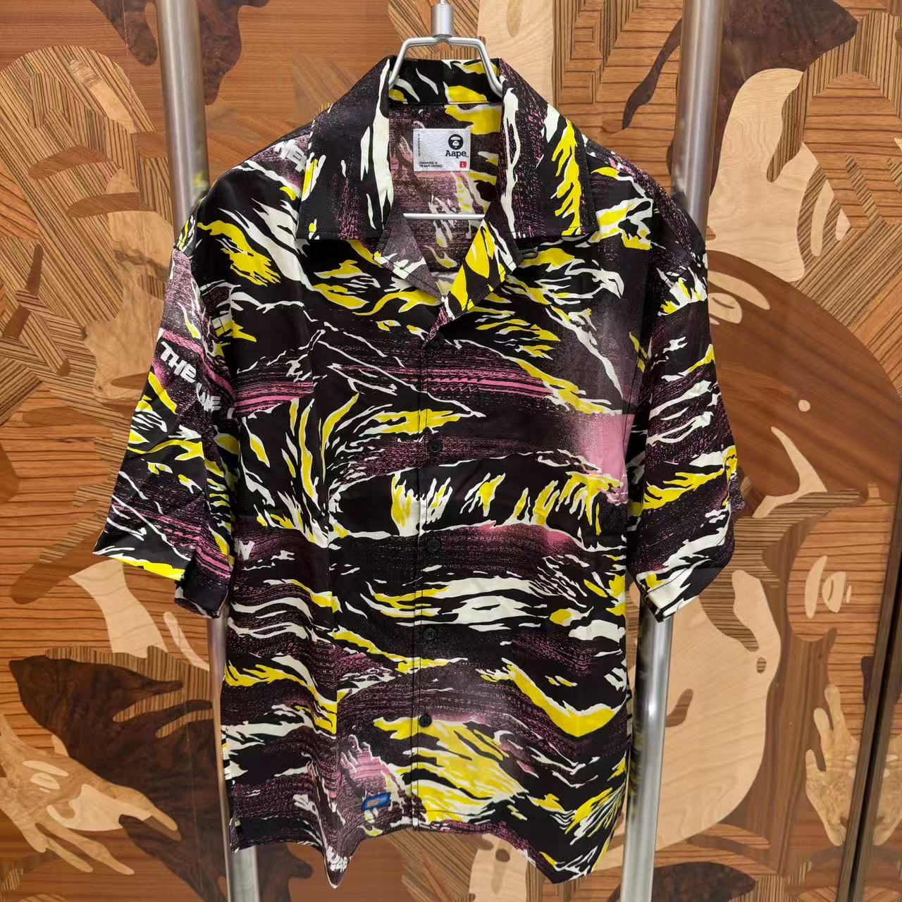 AAPE Printed short sleeve shirt (8575)