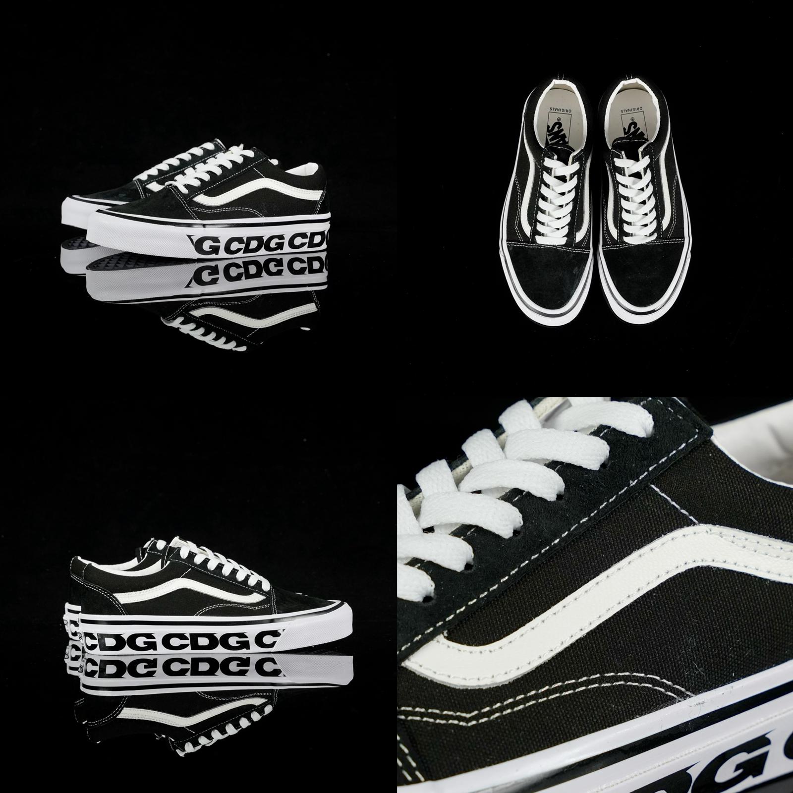 $280對。CDG x Vans Old Skool 川久保玲聯名帆布鞋 