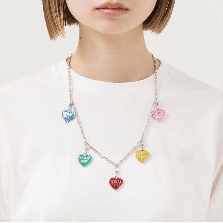 Human Made SS22 Five Heart Necklace上架