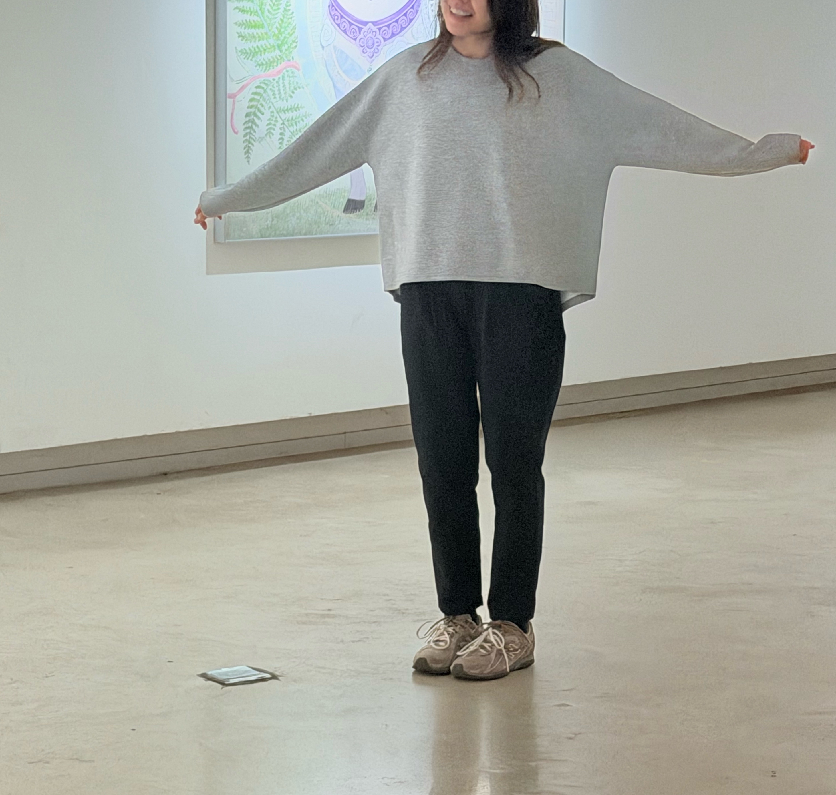 雲朵棉！微鬆造型上衣（淺灰色）