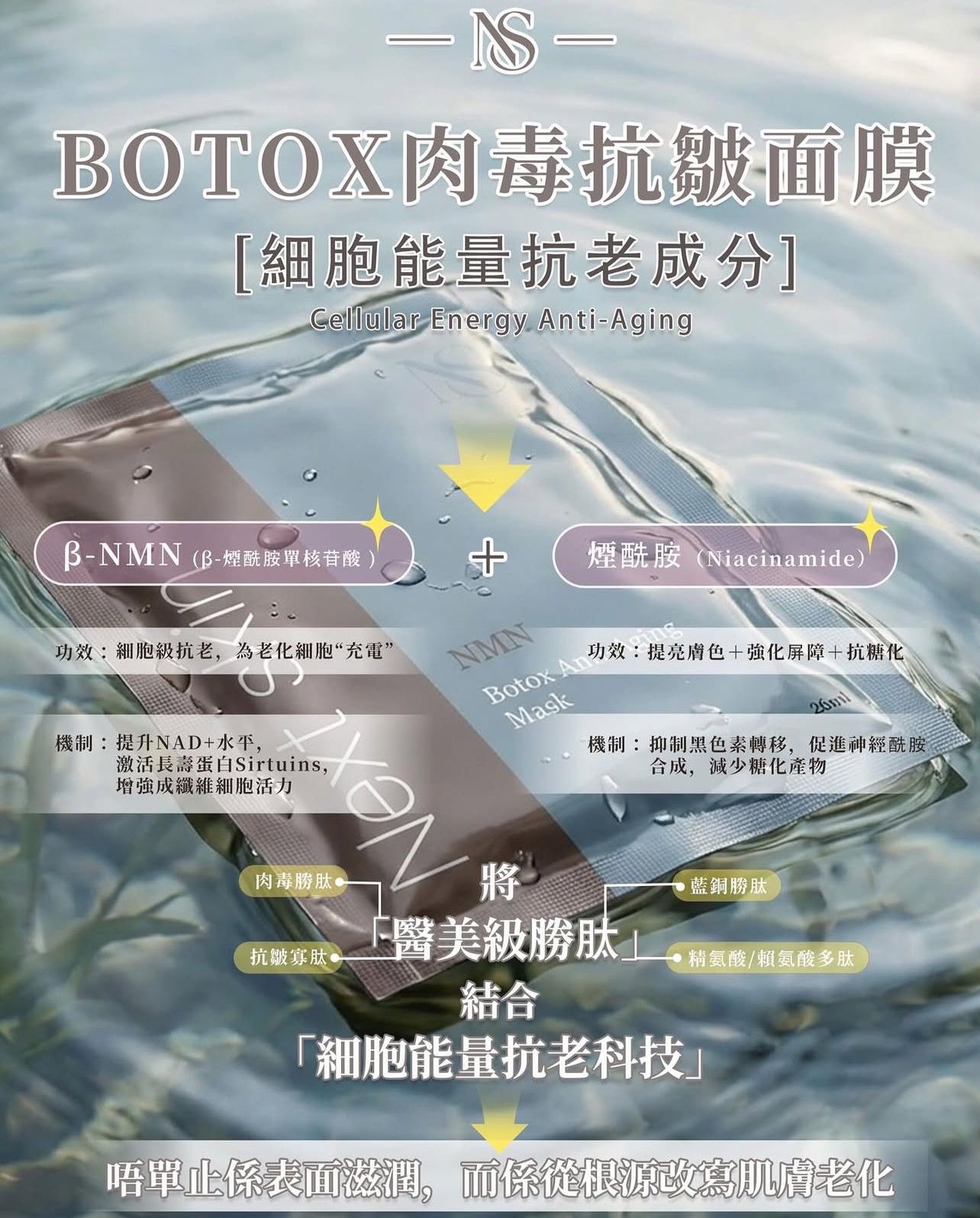 Next Skin｜BOTOX 肉毒抗皺面膜 💉10片