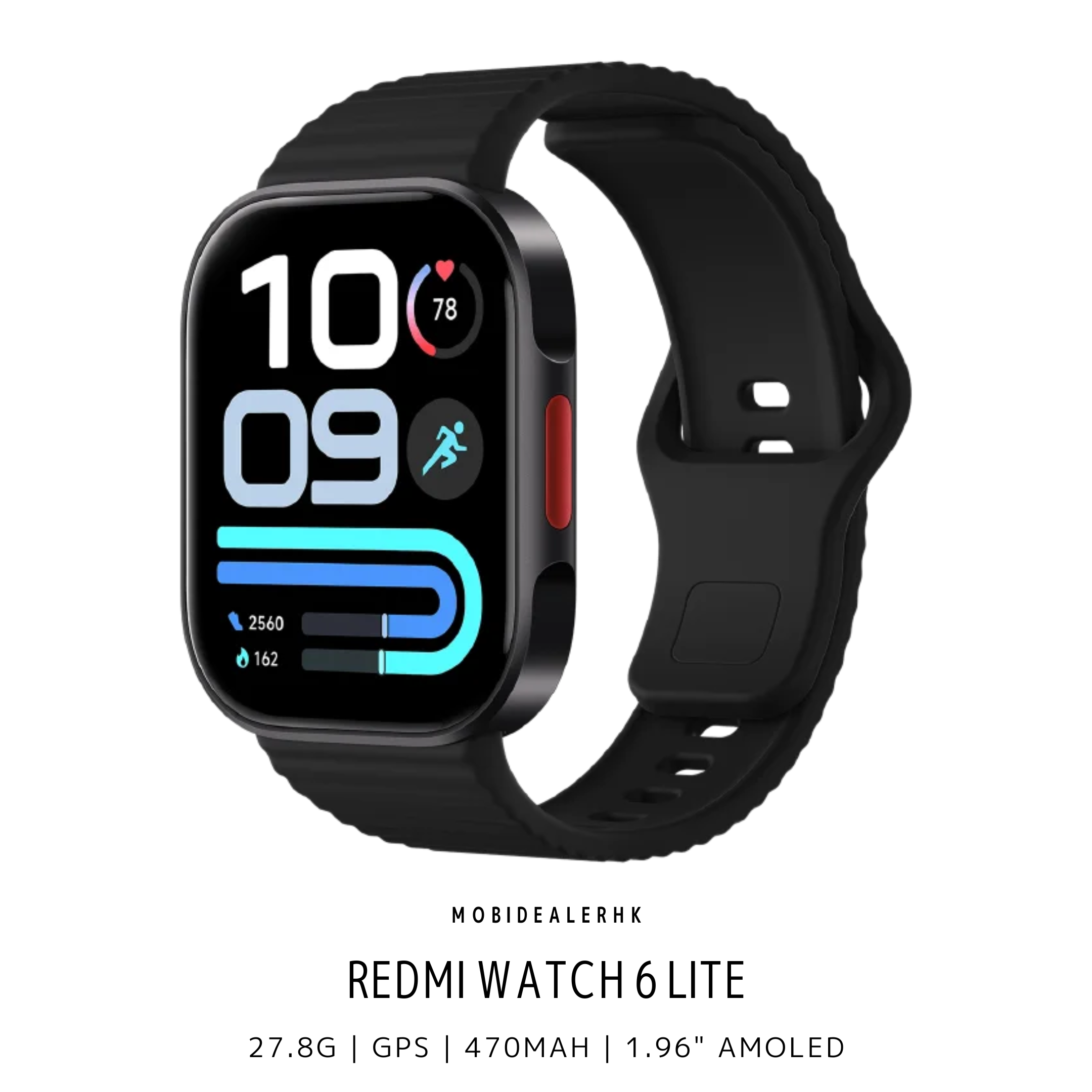 Redmi Watch 6 Lite | 紅米 Watch 6 Lite | 智能手錶 | 1.96" | AMOLED | GPS | 藍牙通話 | 5ATM | 18天續航