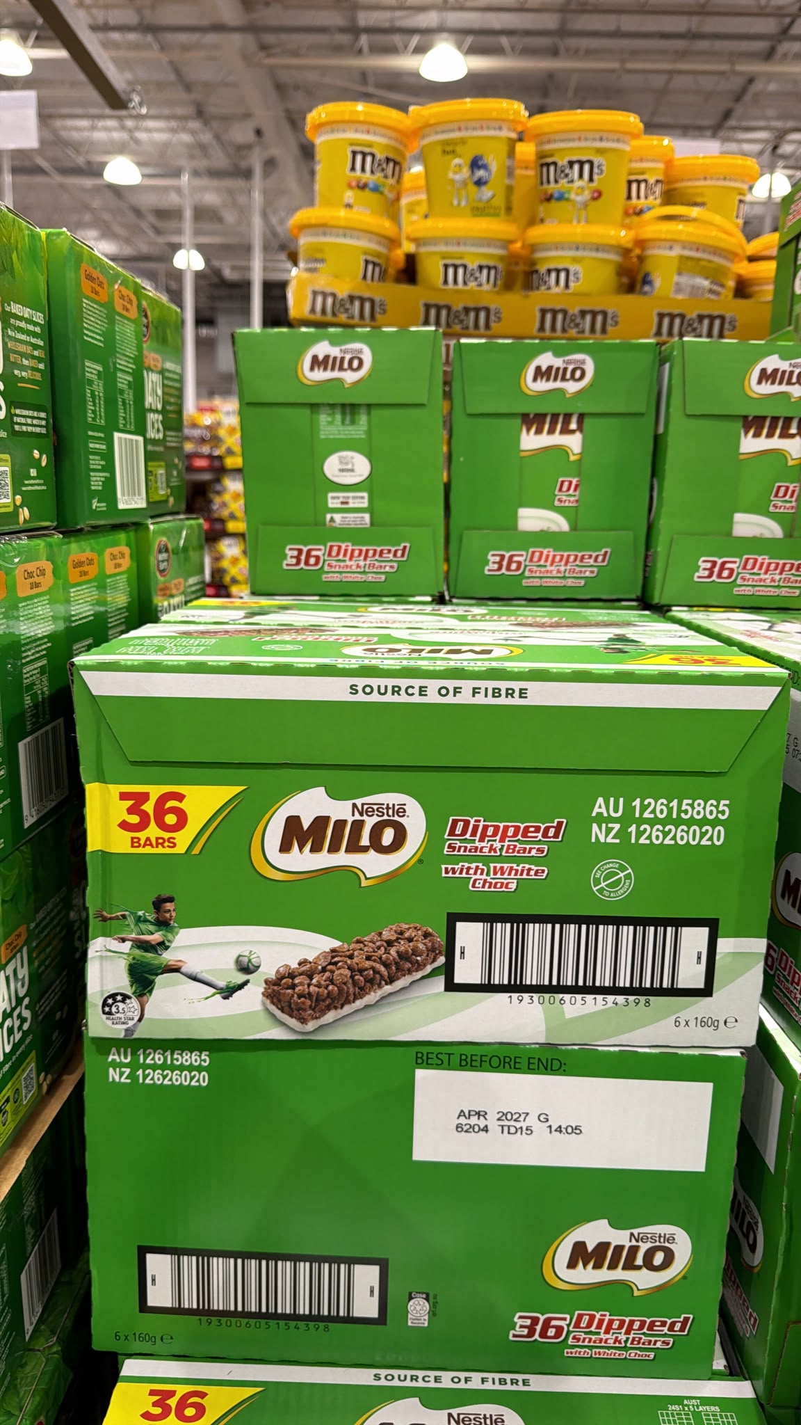 🇦🇺 澳洲 Nestle Milo 美祿可可脆脆牛奶能量棒 (36條/箱)
