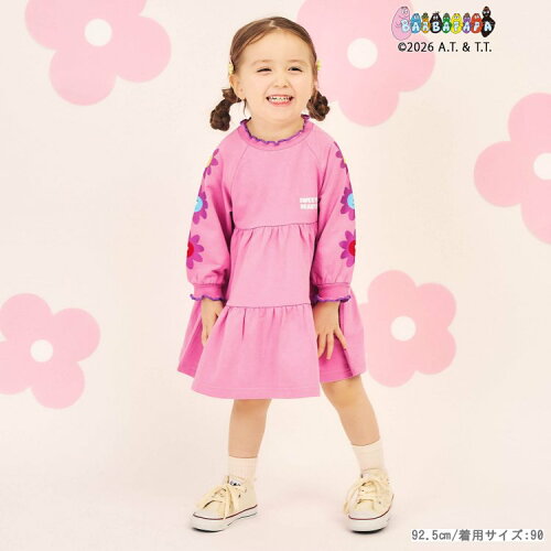 🆕【⭐訂購⭐】🌀 🇯🇵 日本直送 #Barbapapa 荷葉邊層疊連身裙［2款選］🌀 [ELIA-0169] [261023]