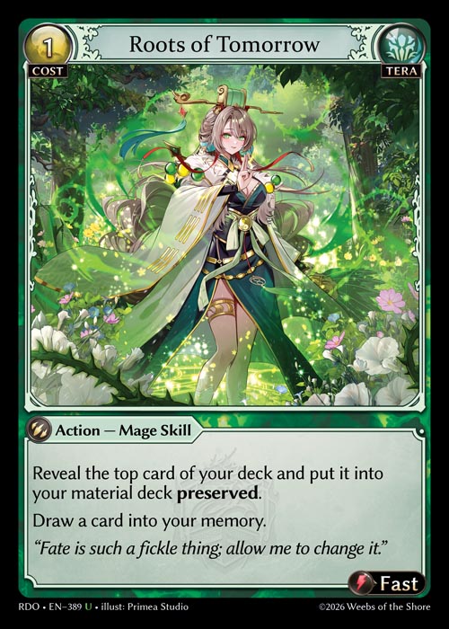 Roots of Tomorrow / RDO-389 (U)