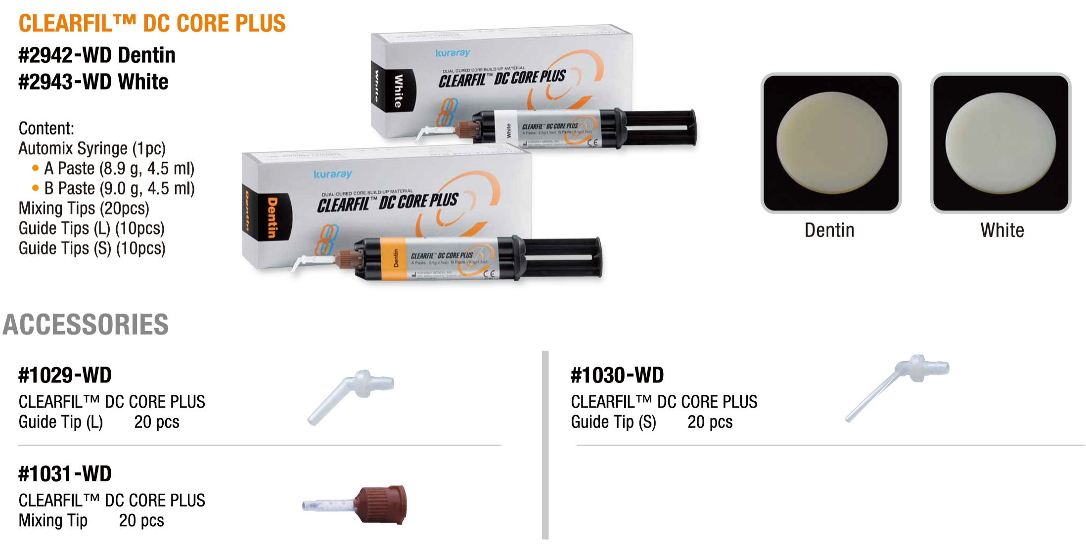 KURARAY | CLEARFIL™ DC CORE PLUS