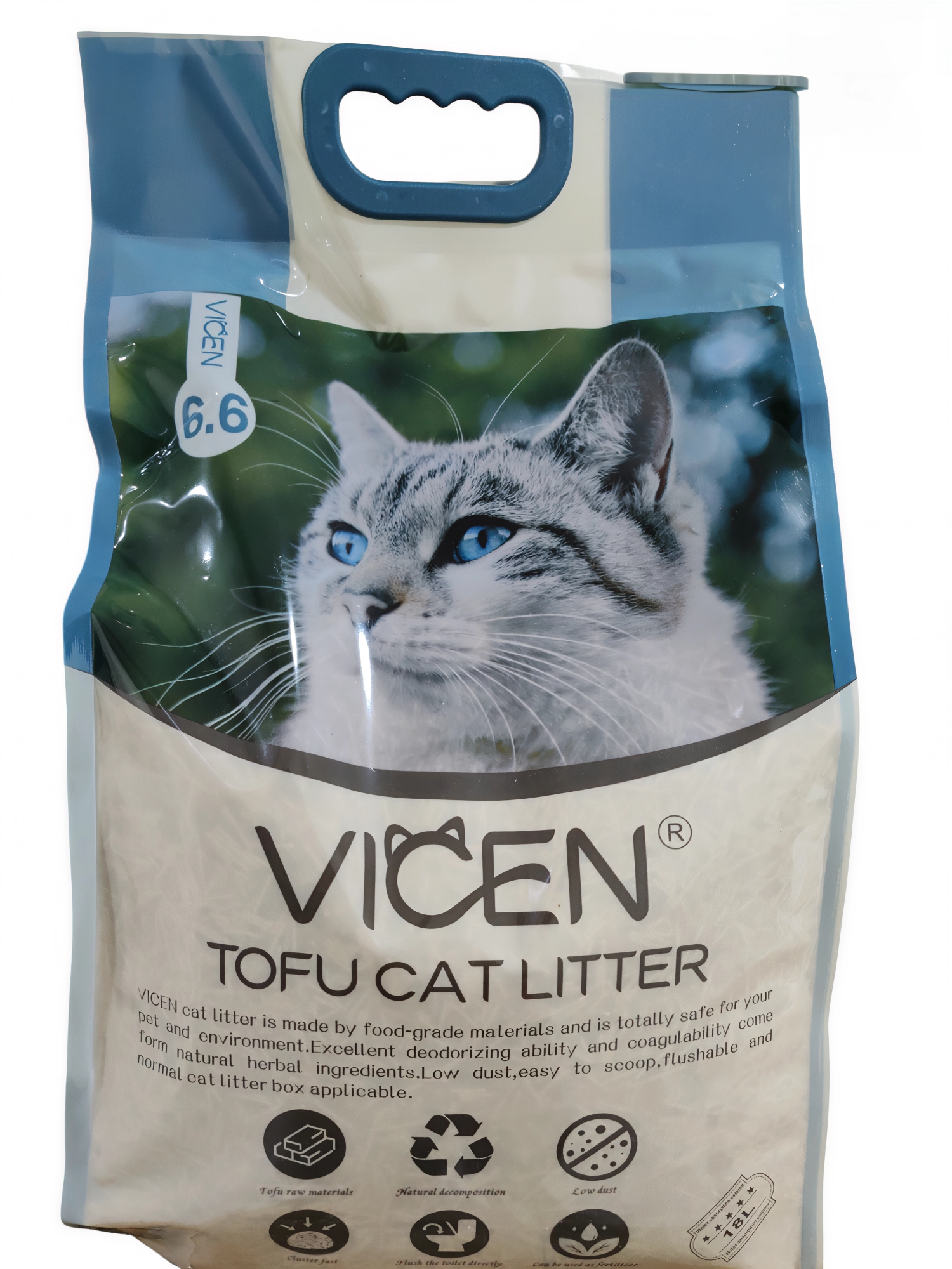 VICEN原味豆腐貓砂18L/包