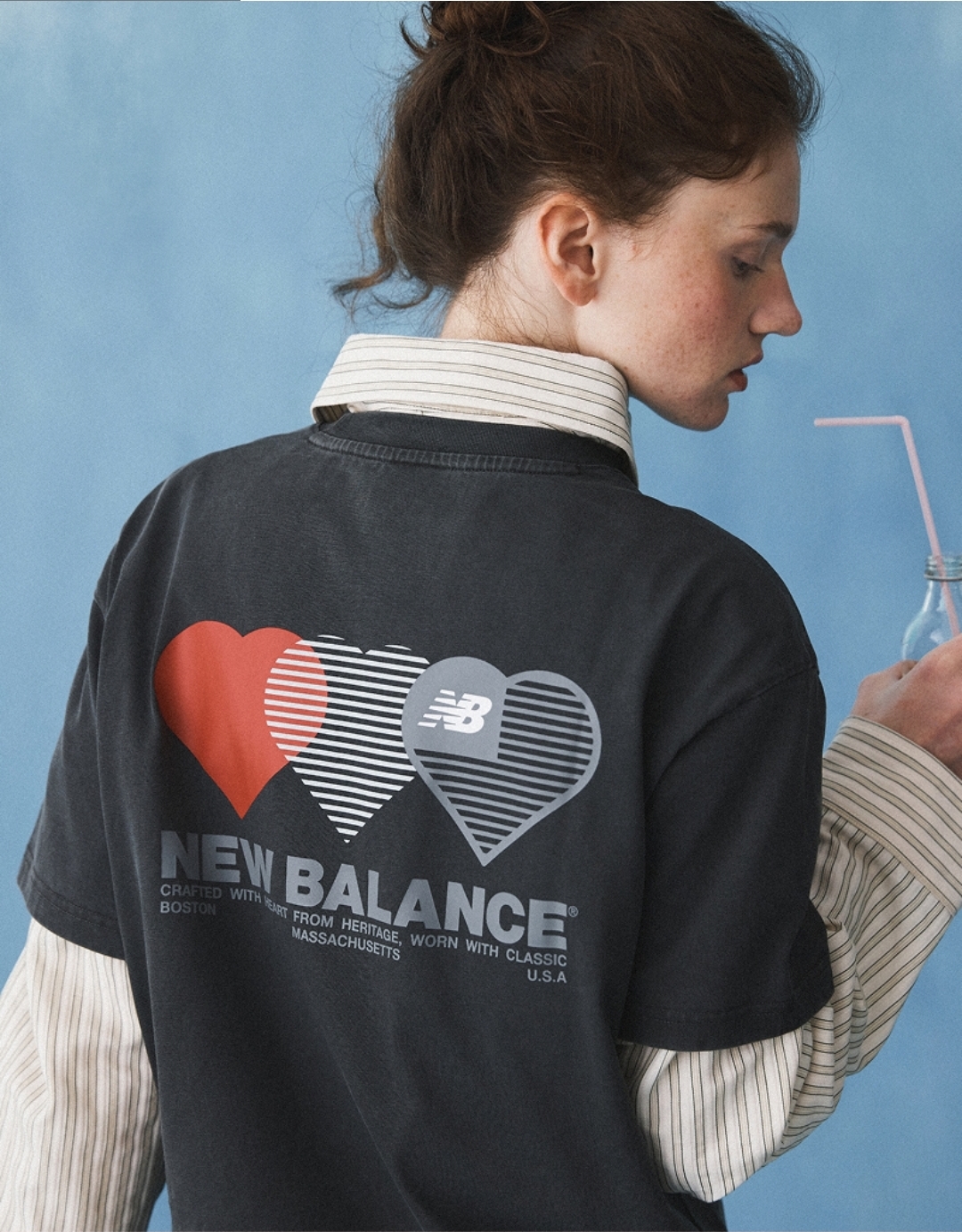 New Balance Heart Tee ｜Graphic 純色款