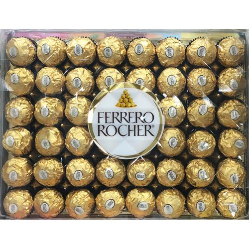 費列羅金莎 (Ferrero Rocher) 巧克力禮盒 大容量 T-48 禮盒
