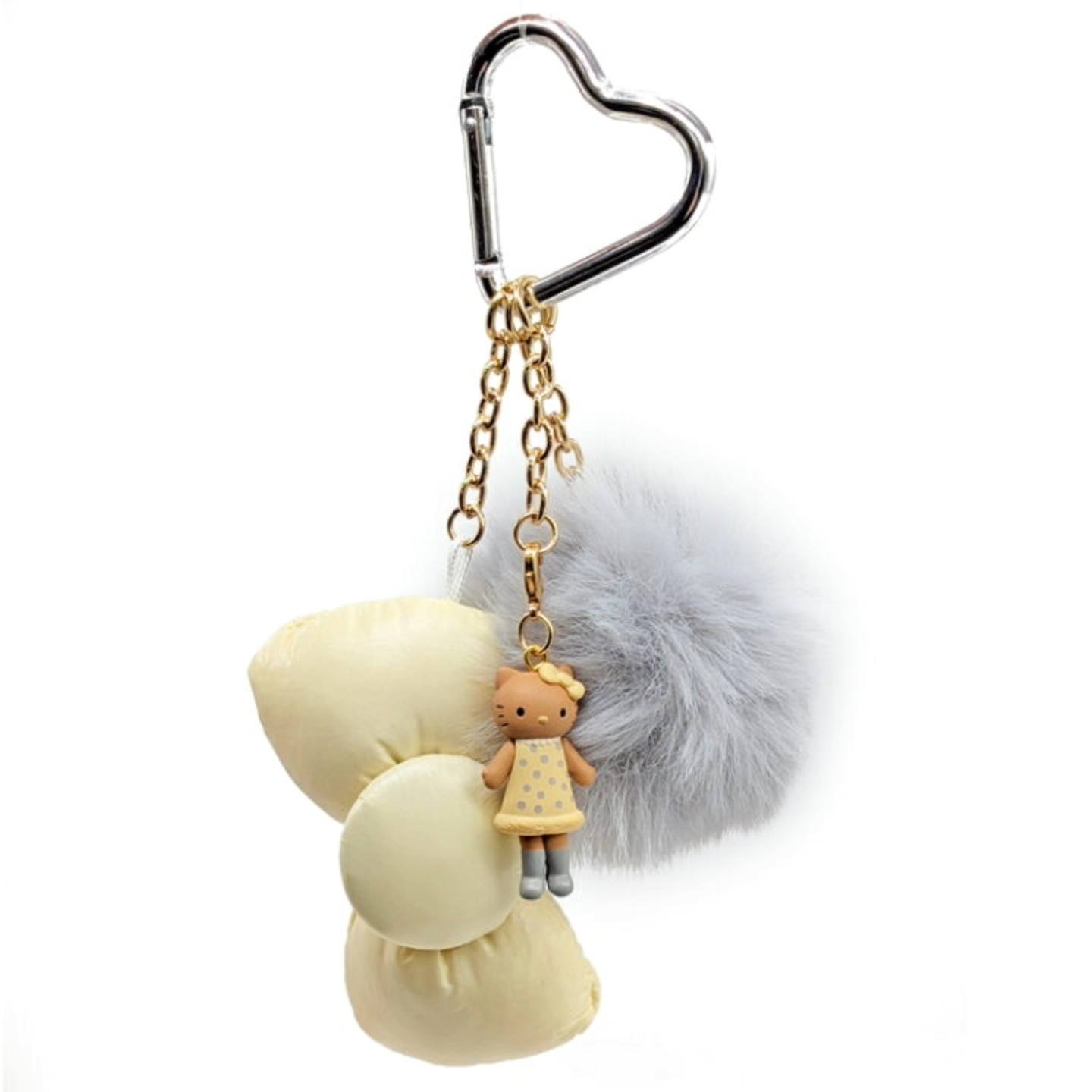 日本直送 Hello Kitty 絨球公仔掛飾