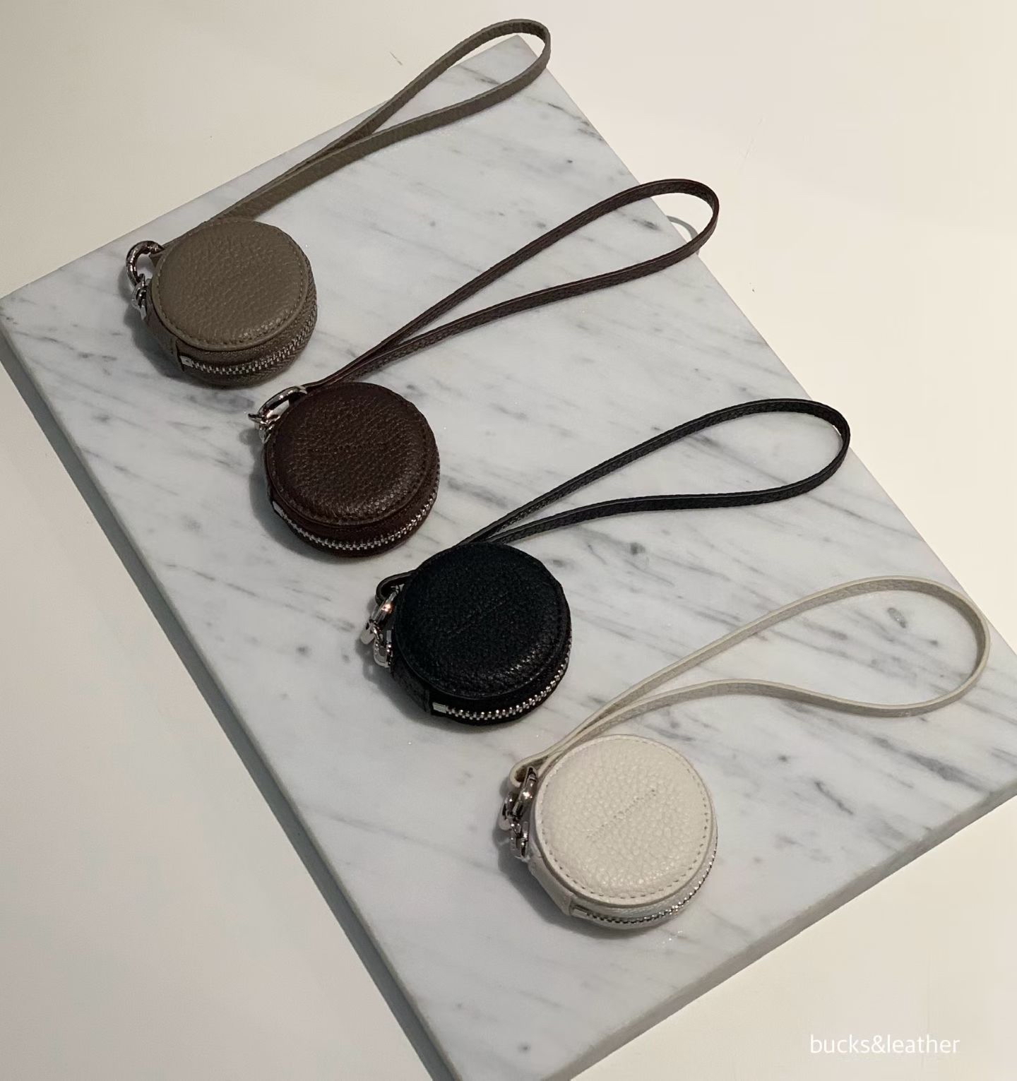 【26FW 】預訂_Ring Mini Pouch By Bucks & leather