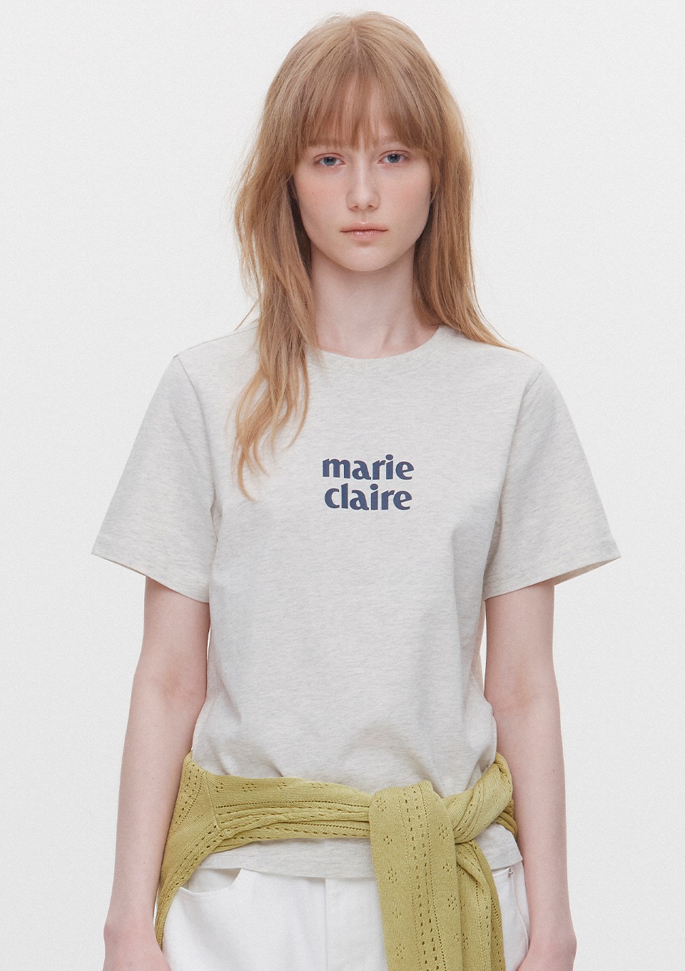 Marie Claire Basic Logo Tee