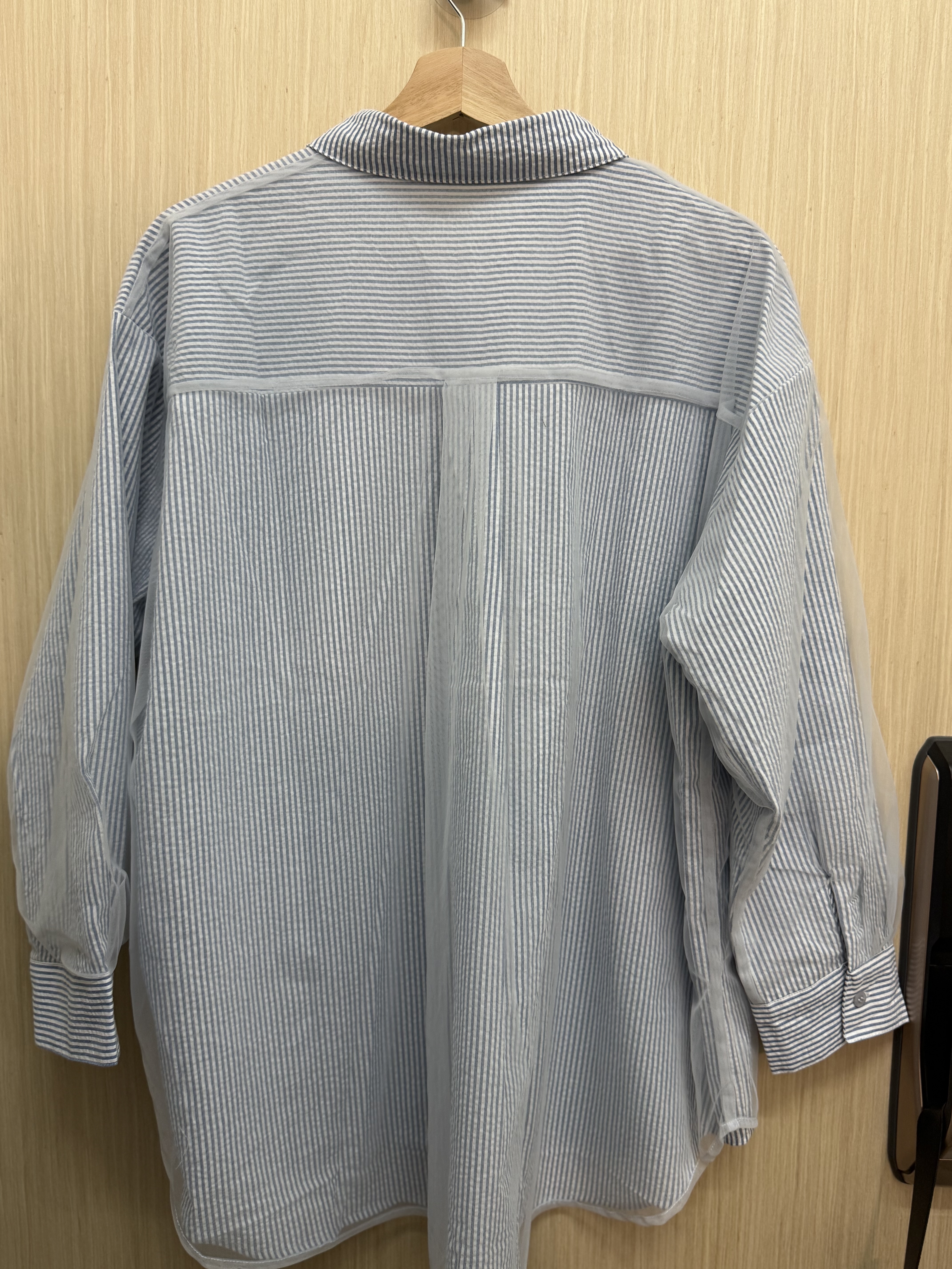 泡泡棉拼紗直間恤