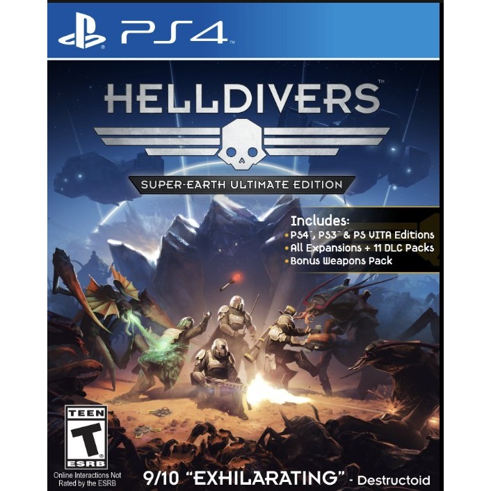 (🔥FLASH SALE🔥) Helldivers Super-Earth Ultimate Edition Full Game (PS4 & PS5) Digital Download