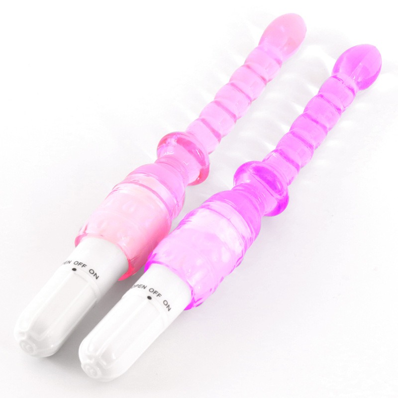 按摩棒震动肛塞硅胶后庭拉珠电动女用自慰器具成人情趣性用品
