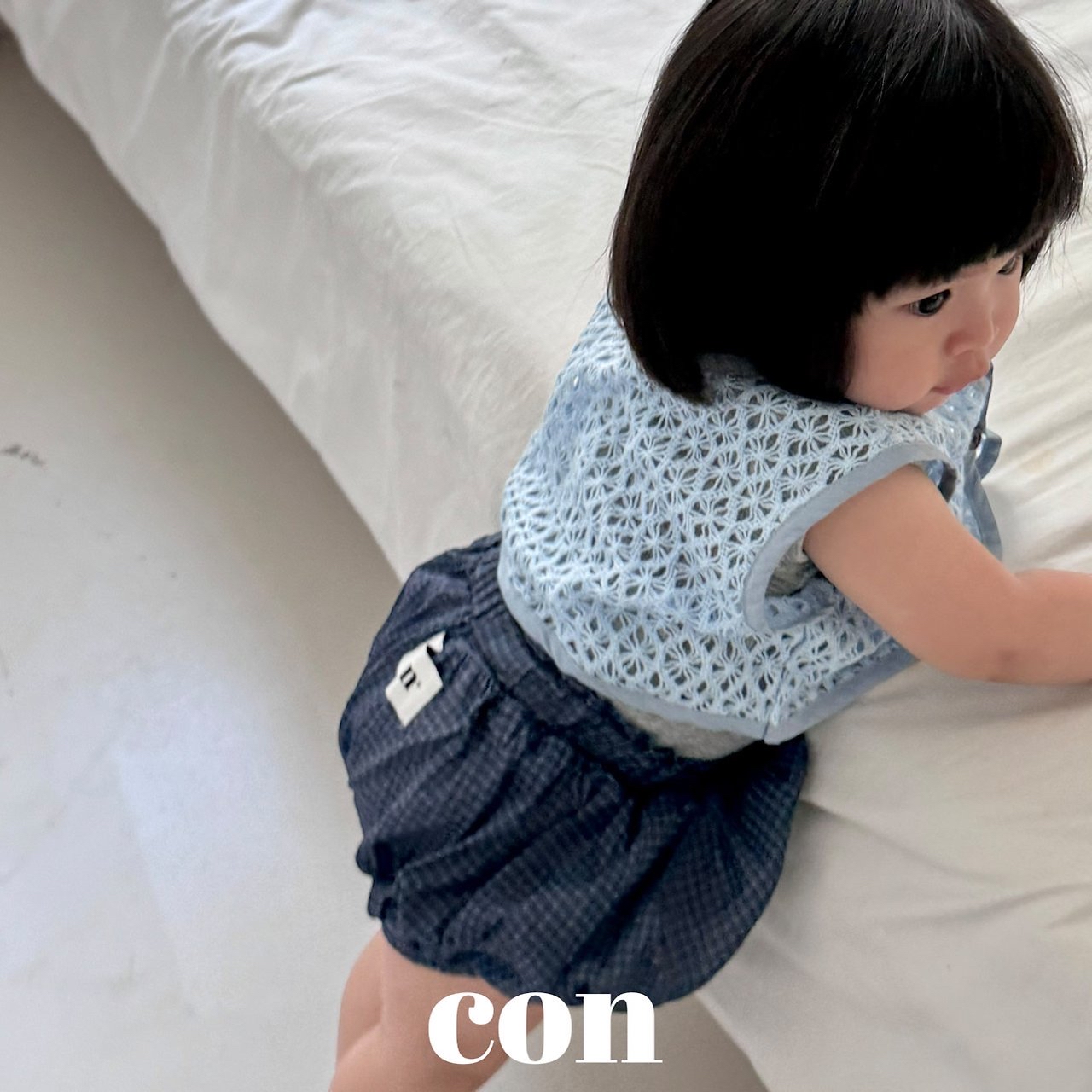 Con | check bloomer (Navy size2(78-87)
