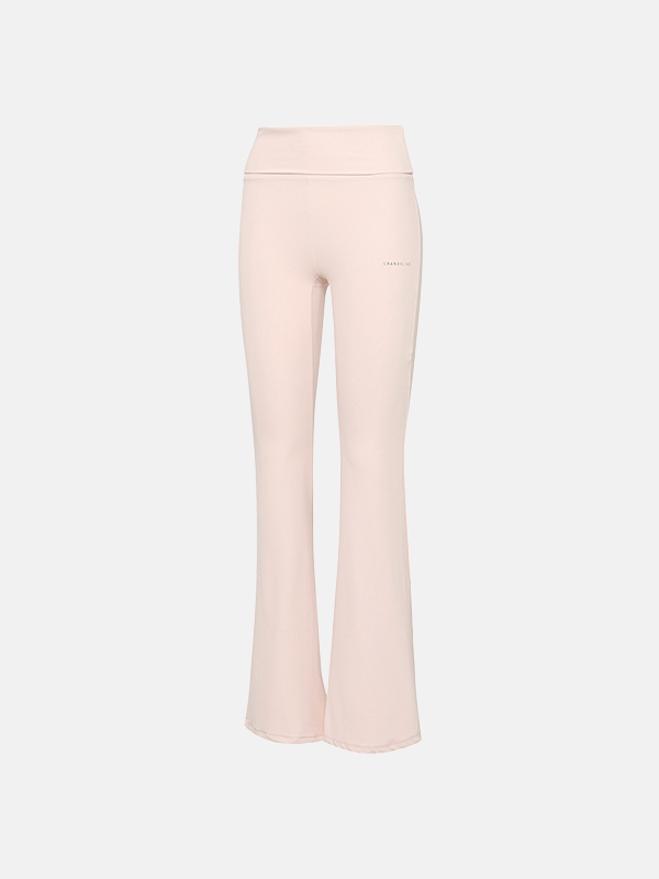 預購_Compression Folding Straight Fit Leggingsby Grandeline