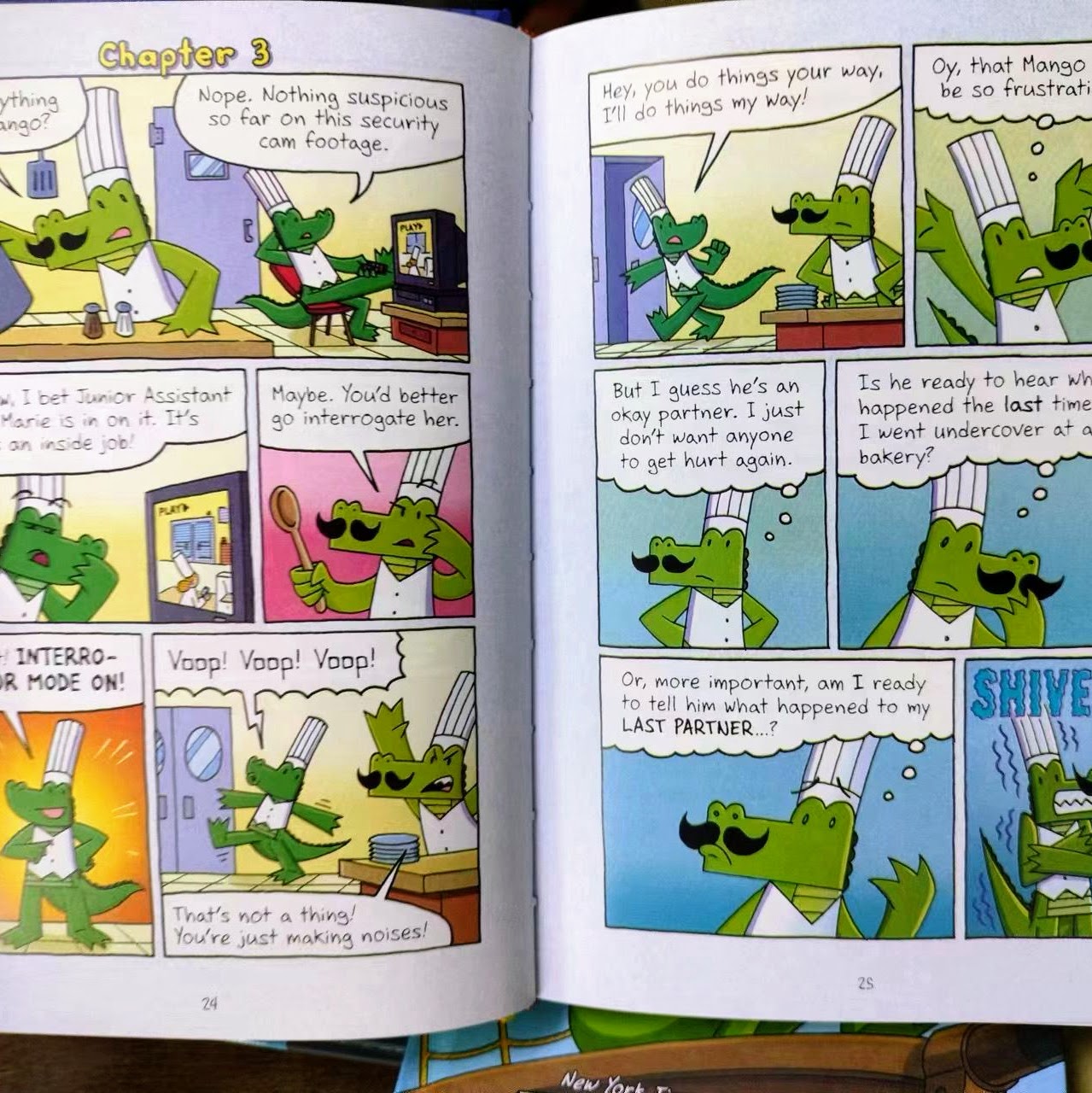 InvestiGators Series 12 Books Collection Hardcover | 全彩鱷魚偵查員精裝12冊  |B396