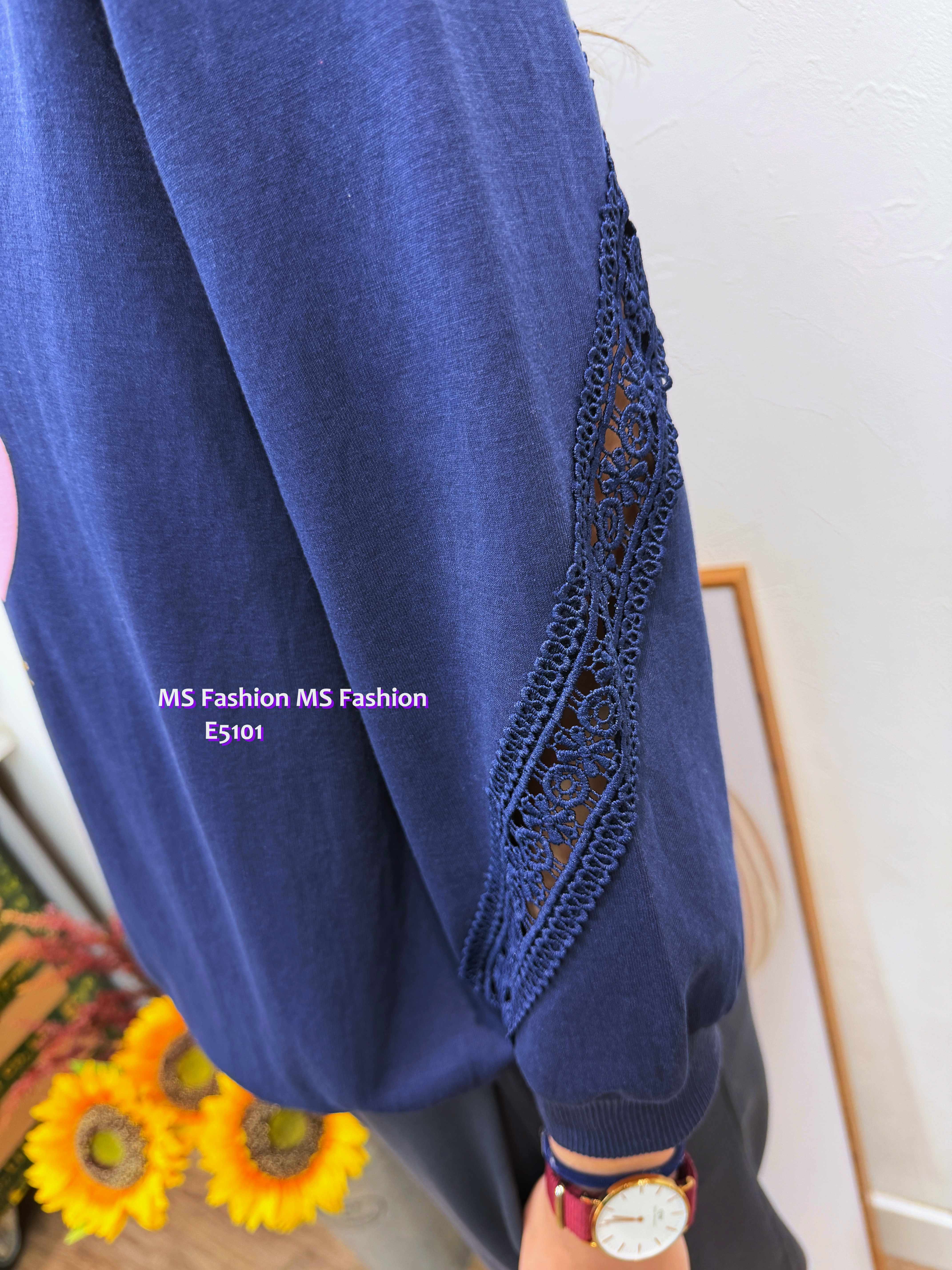 E5101 彩心print top