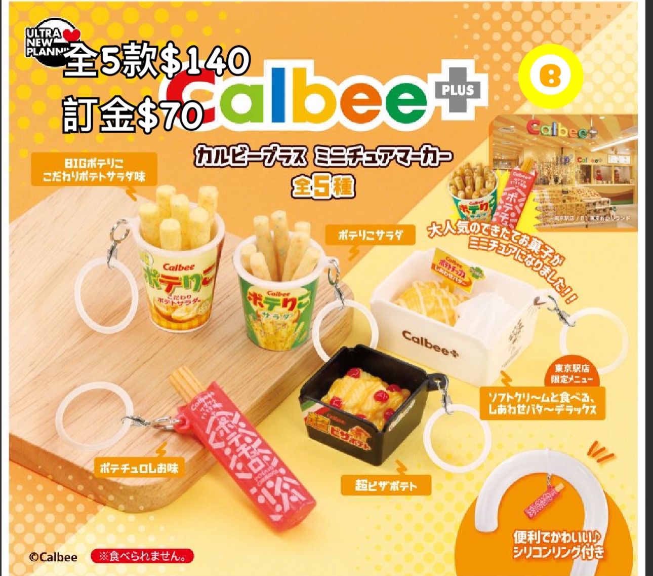 Preorder預訂7/2026年卡樂B plus扭蛋