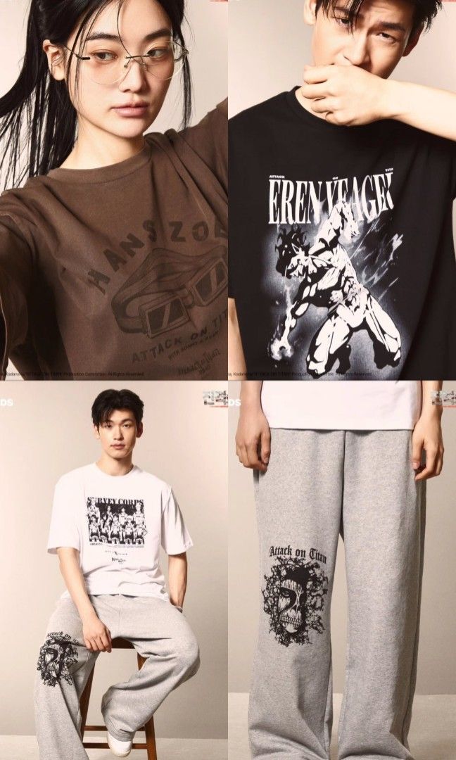 SPAO - 韓國 SPAO X 進擊的巨人 限定系列