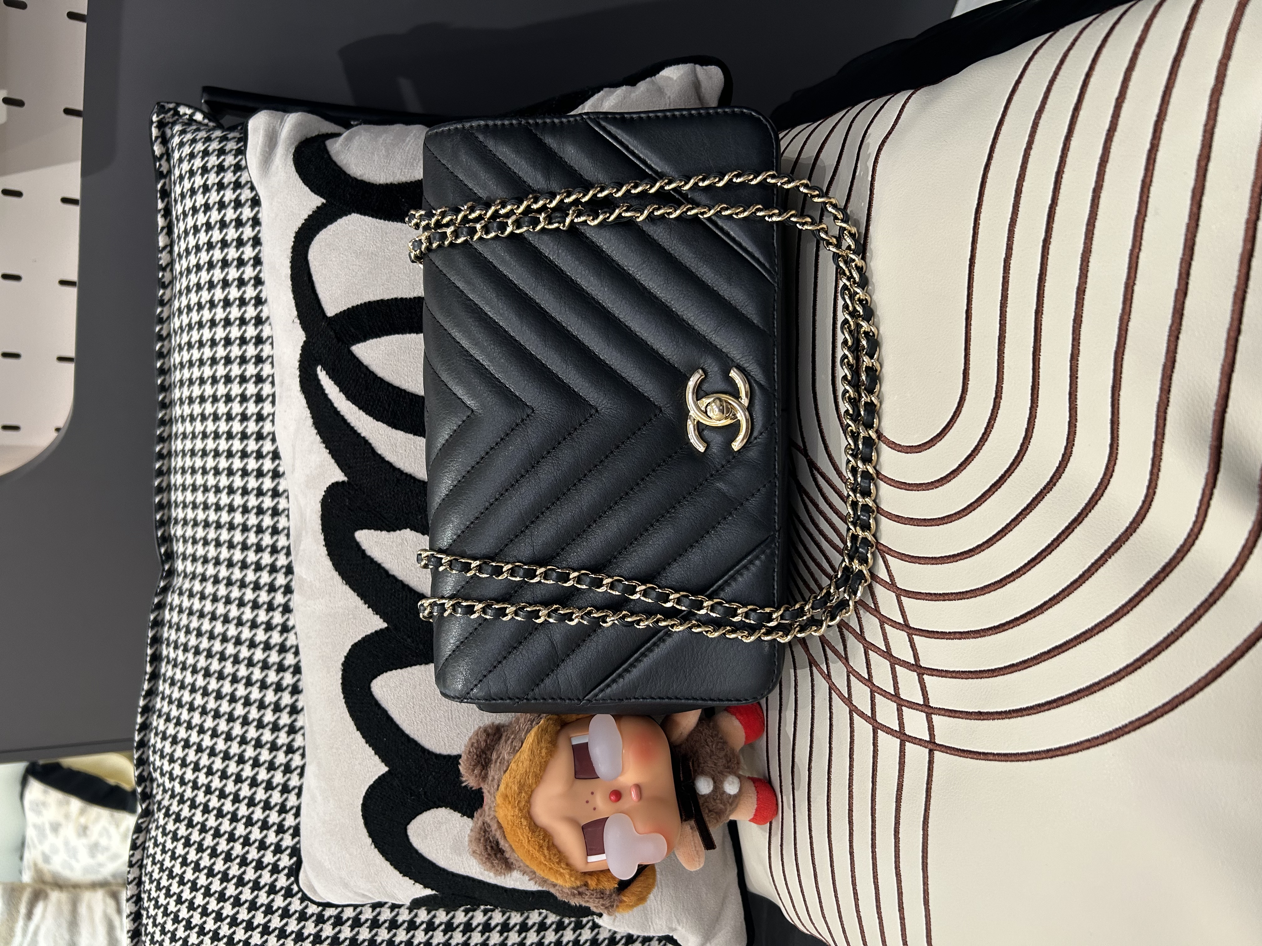 Chanel statement flap,A91587 100%Authentic, 95%new,✅24Card ✅專門店收據 ✅Dust bag