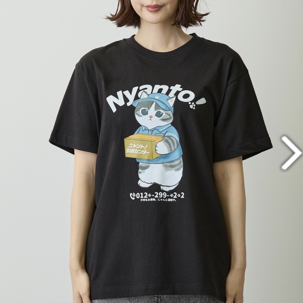 Mofusand 鯊魚貓 tee｜預訂
