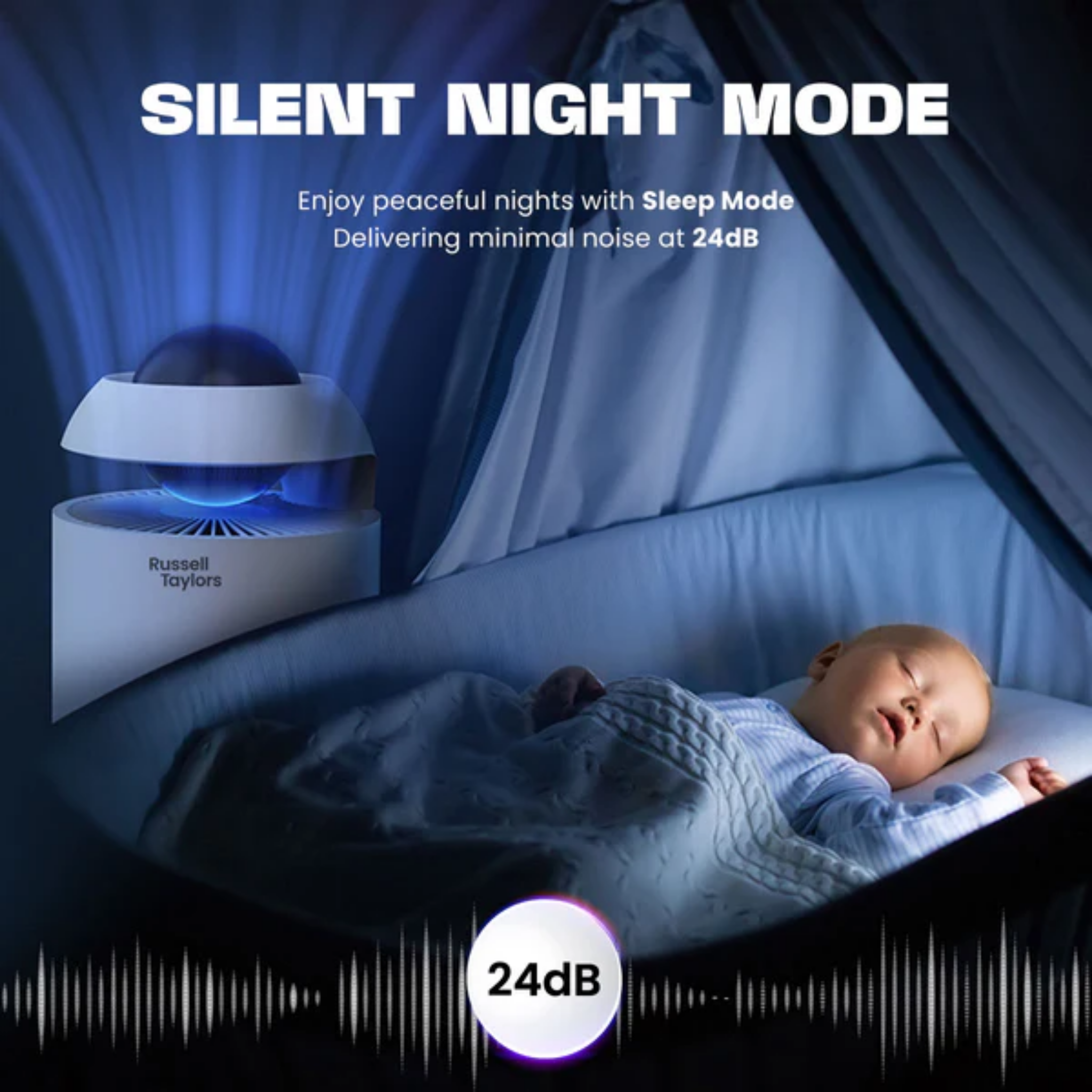 Russell Taylors Omega Plus Air Purifier