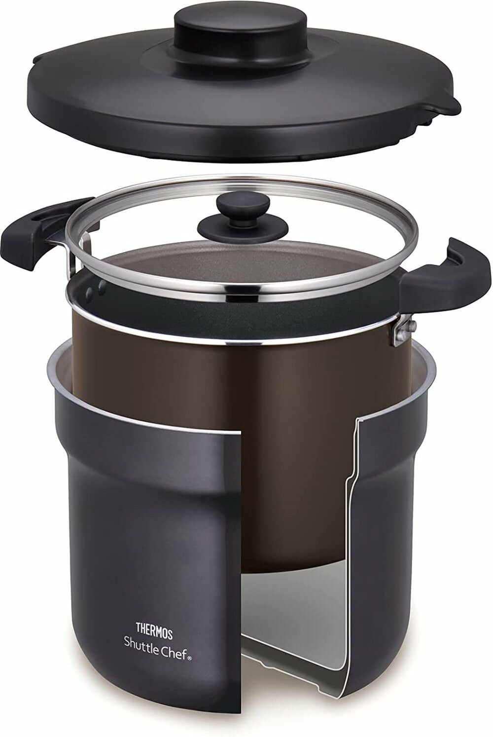 Thermos 4.3L 真空煲 (4-6人) - 內膽適用於電磁爐