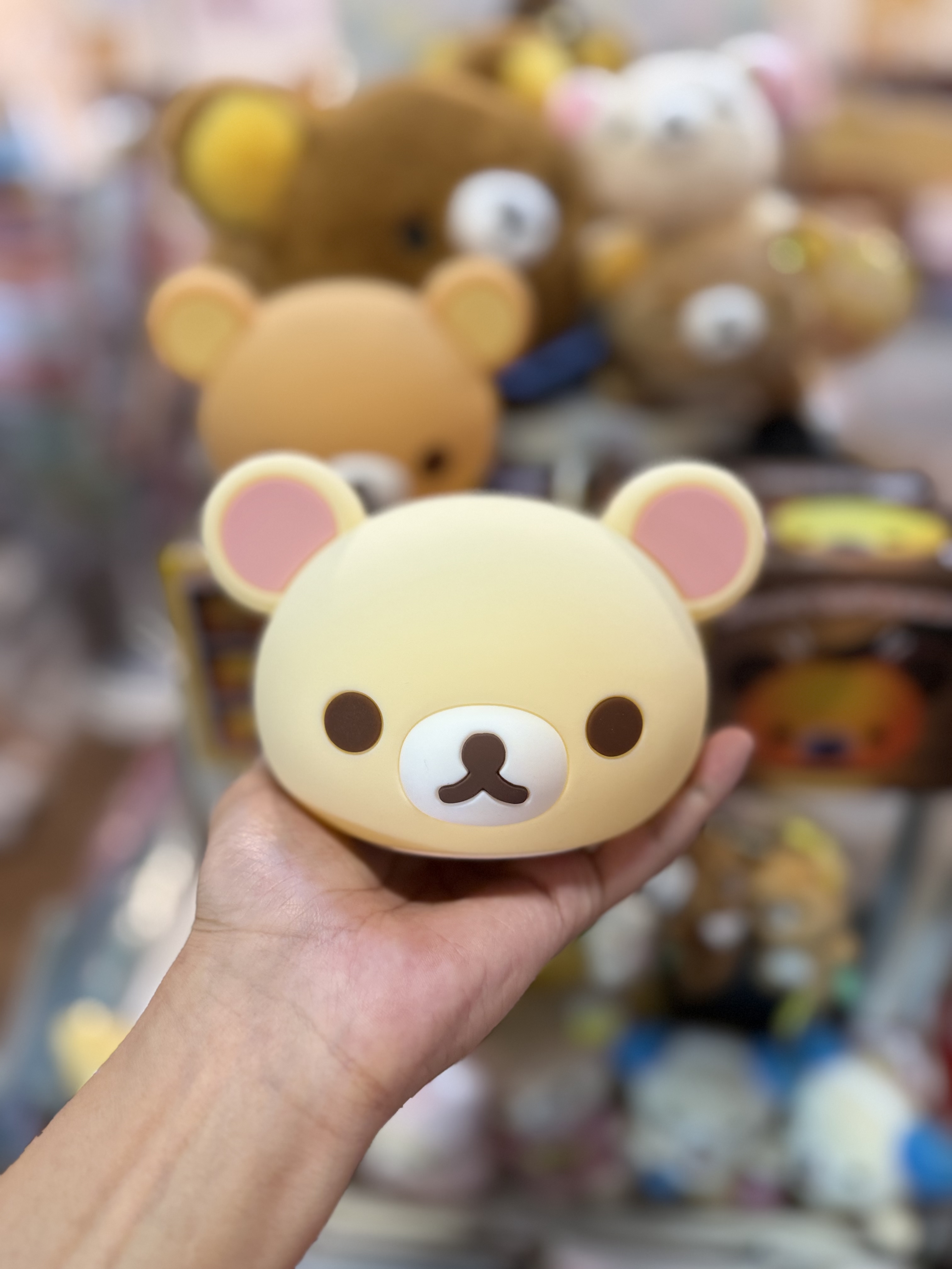 《現貨》全新Rilakkuma 景品頭型小夜燈