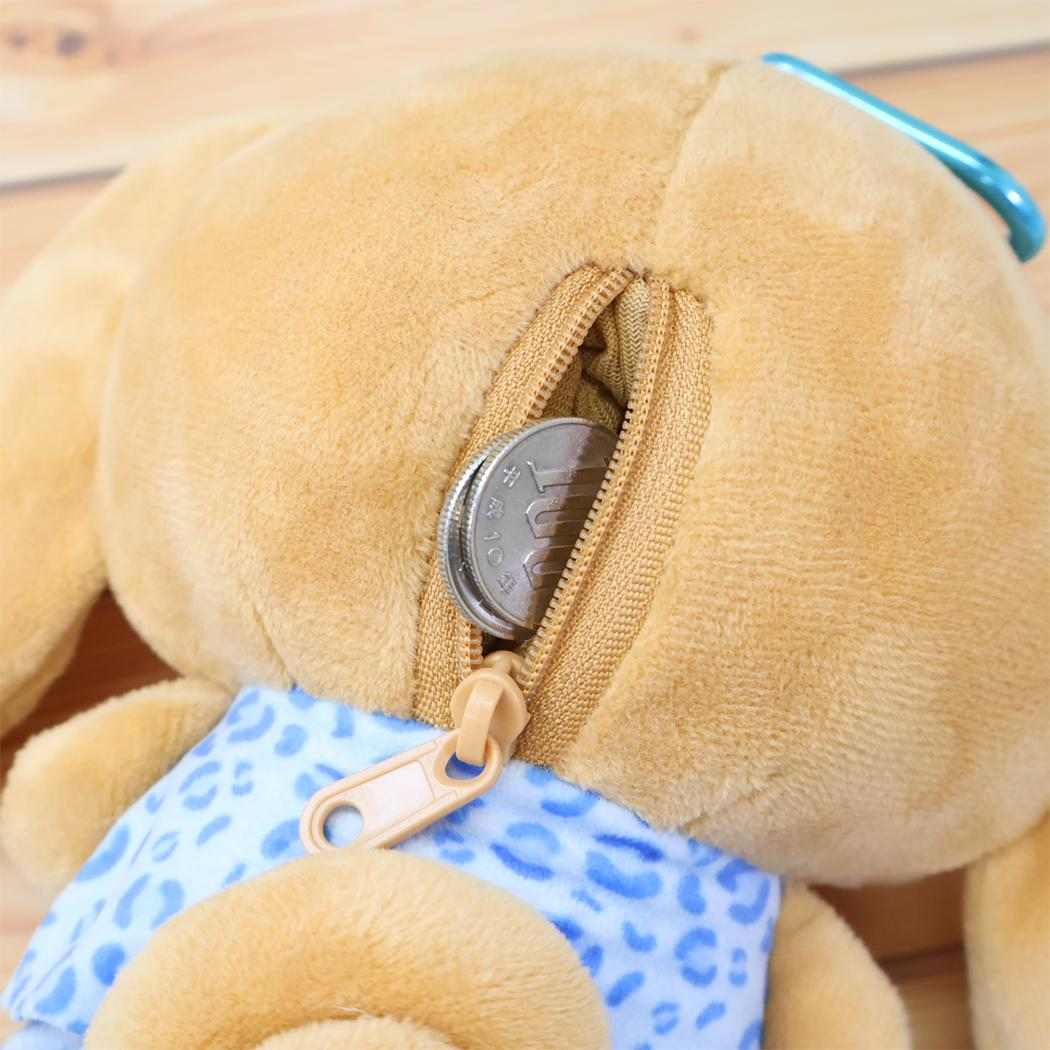 現貨｜Sanrio Cinnamoroll 玉桂狗 豹紋泳衣系列 日版 吊飾 毛公仔收納袋 連心形扣 (CN-LP04)