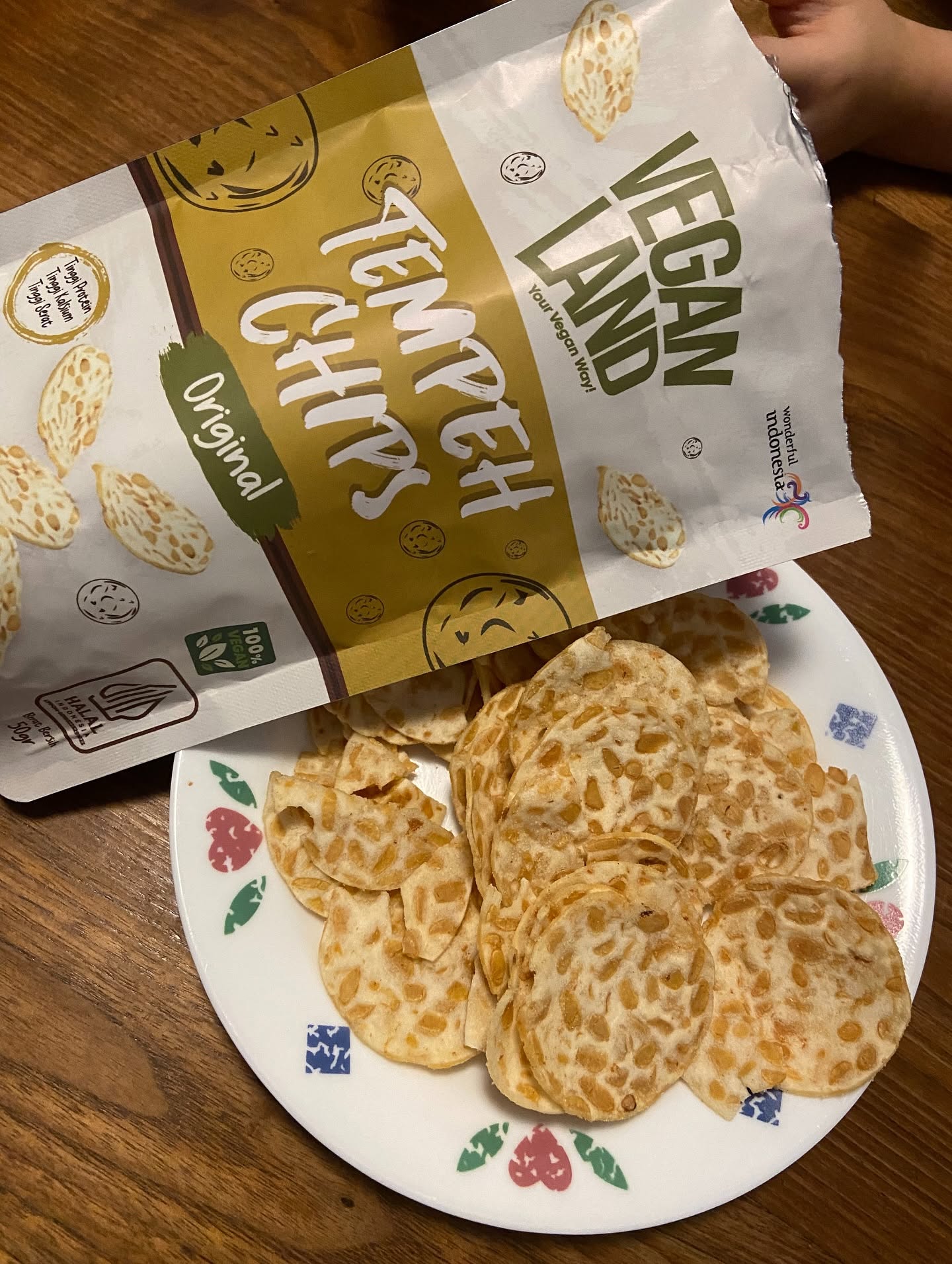 🛒多買多慳🤑印尼VEGAN LAND天貝脆片—全素