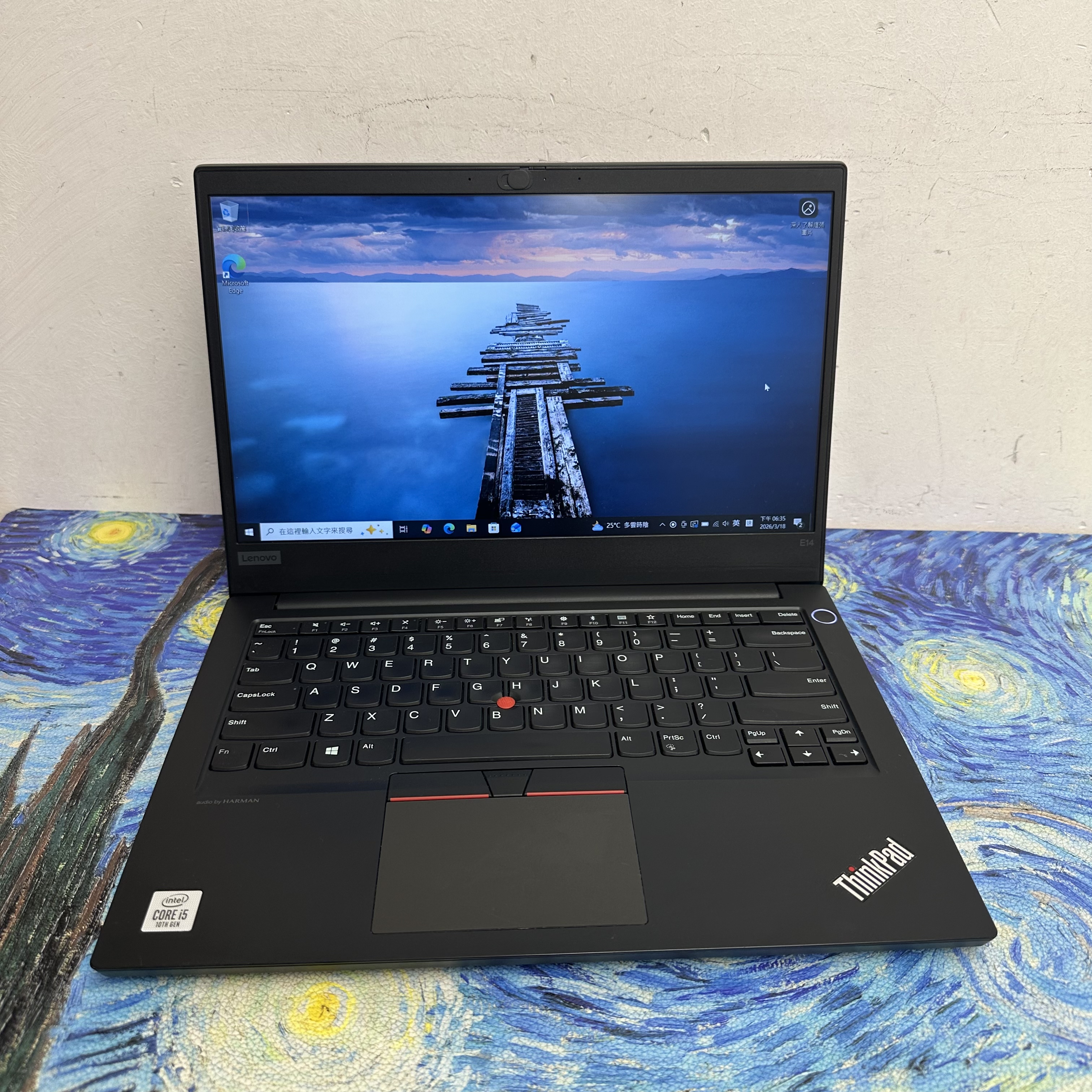 (聯想性價比高抵用文書機)Lenovo ThinkPad E14 i5-10210U/16 GB Ram/256GB SSD/1080p/ 8秒開機/WIFI 6⚡️/ Notebook / Laptop / Gaming / 文書機 /