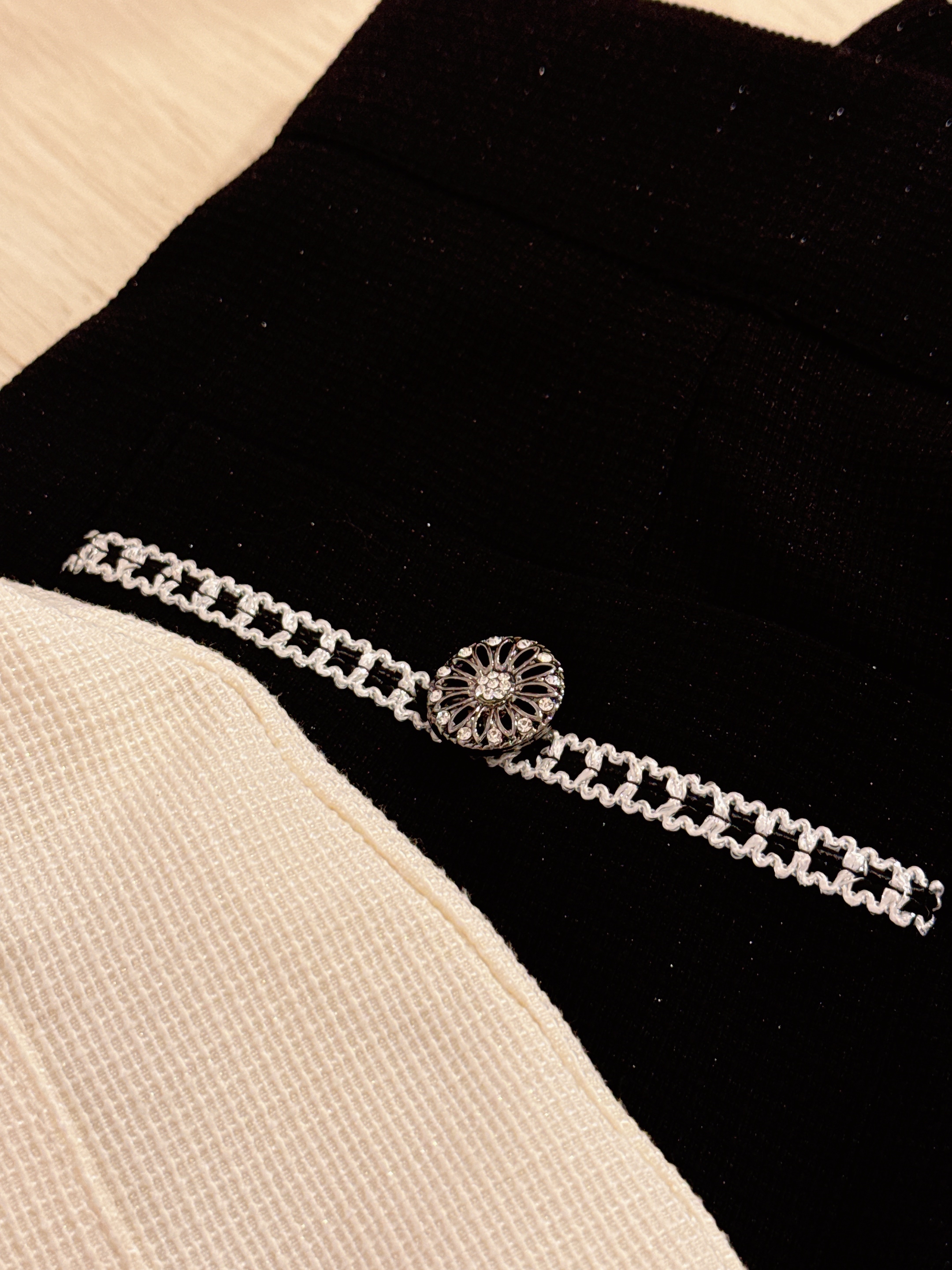 #HANNA-made# Classy Tweed Wide-leg pants