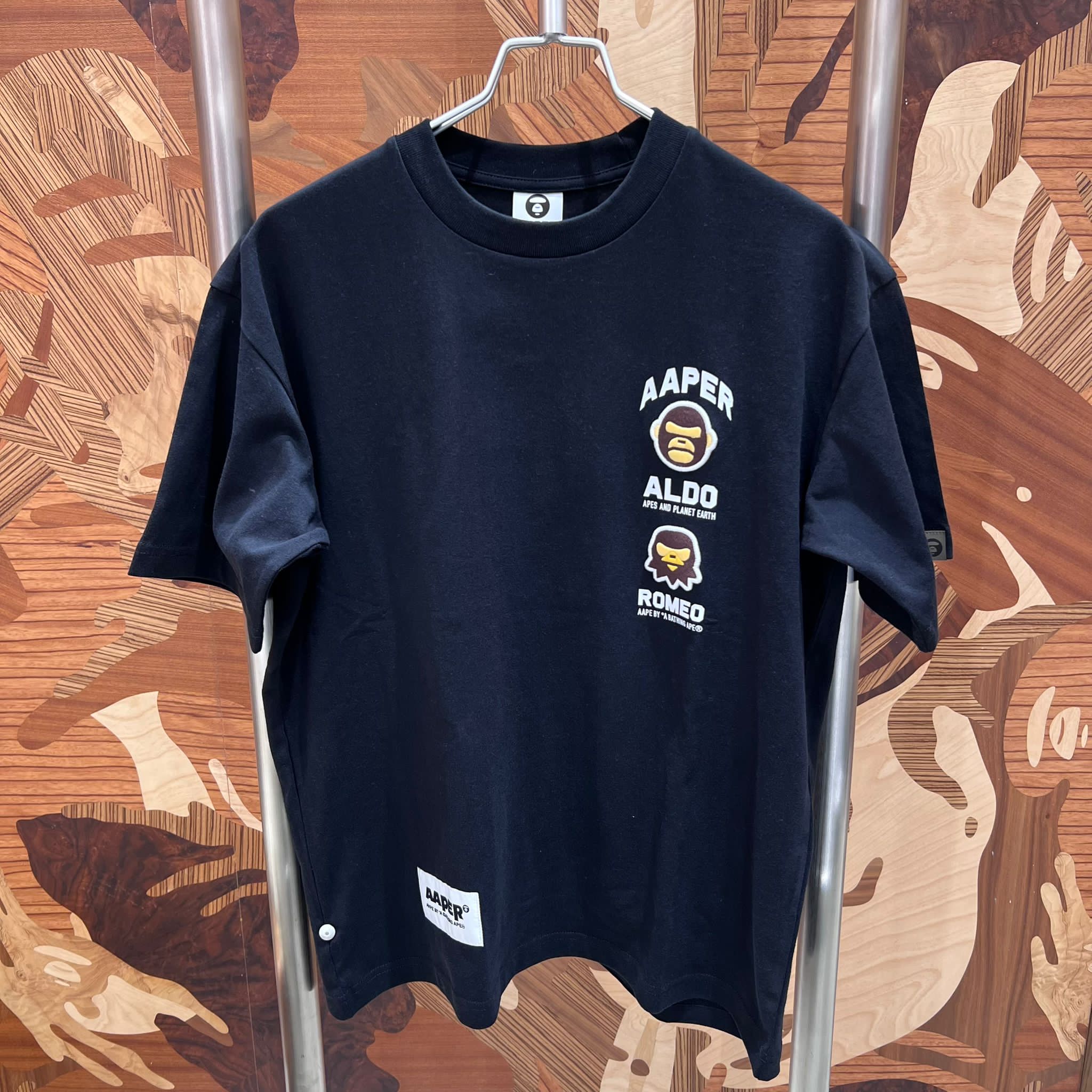 AAPE Relaxed fit AAPER graphic tee (1831) 寬鬆版