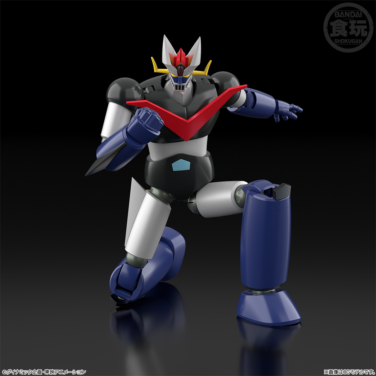 (預訂訂金 $100) (總價 $347) Bandai SMP [Shokugan Modeling Project] 鐵甲萬能俠 食玩 (行版) Great Mazinger