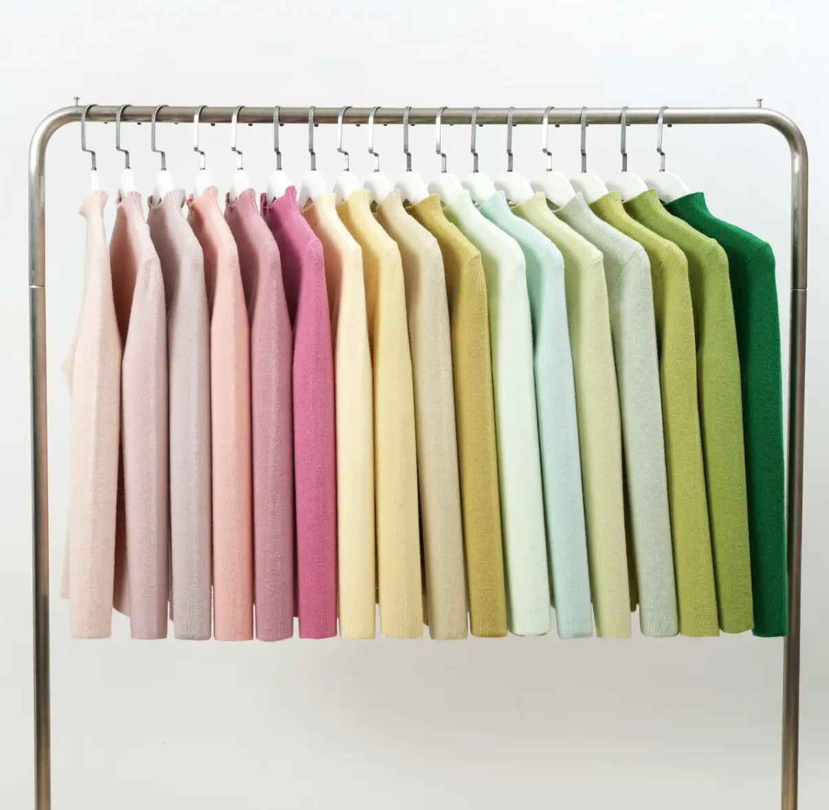 50色💗半高領百搭打底針織上衣🧶