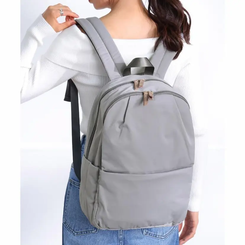 現貨🌸日本直送 |日本Senbado輕量雙肩背包/輕便收納大容量收納背囊（灰色）