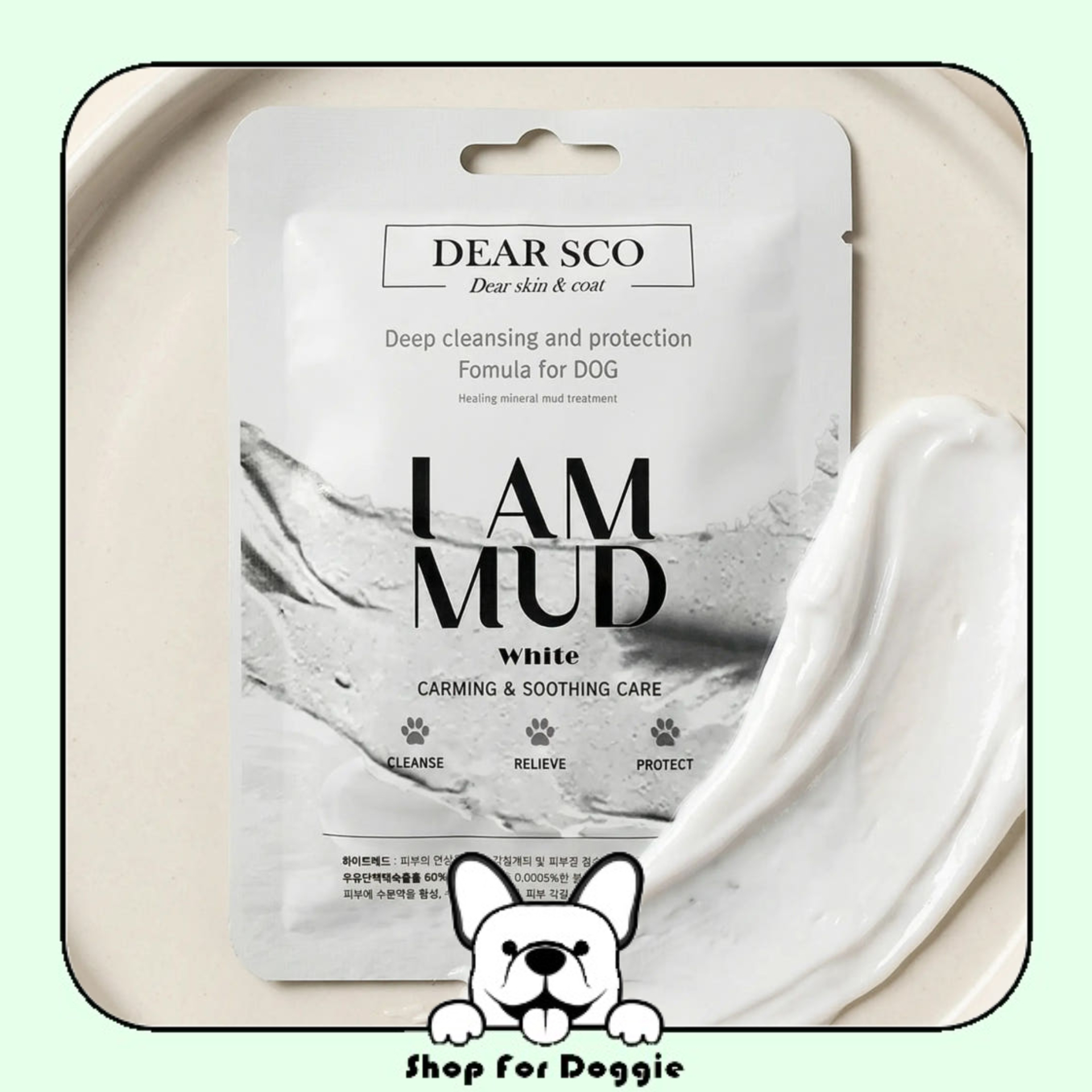 [訂貨3-4星期] 韓國 Dear Sco IamMud潔膚泥-白泥