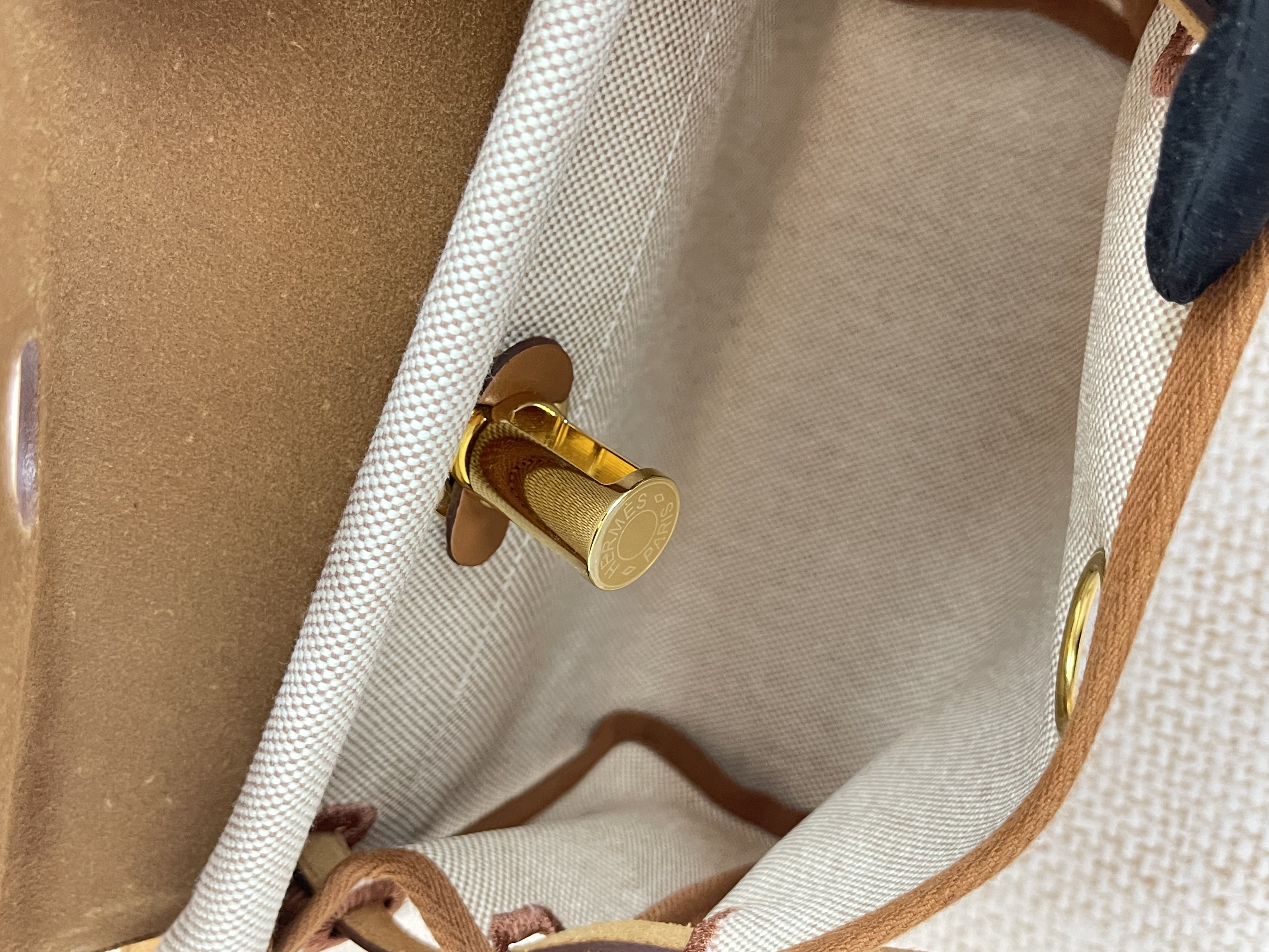 Pre-owned Hermes Herbag / Stamp W/ Product Code: 26052007