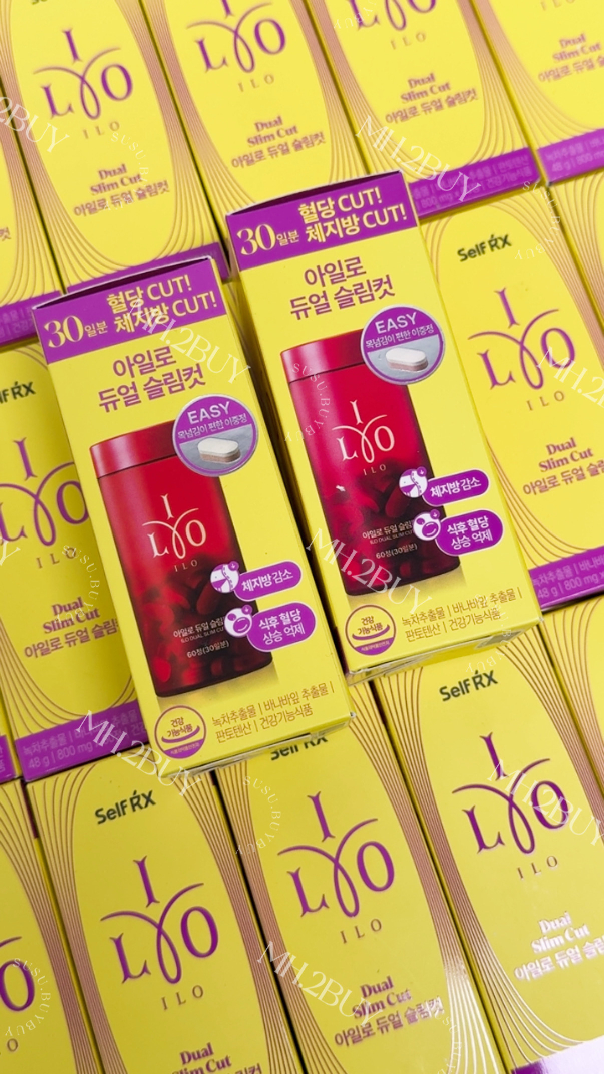 ILO Dual Slim Cut 60 Tablets (1-month supply)瘦身補充劑