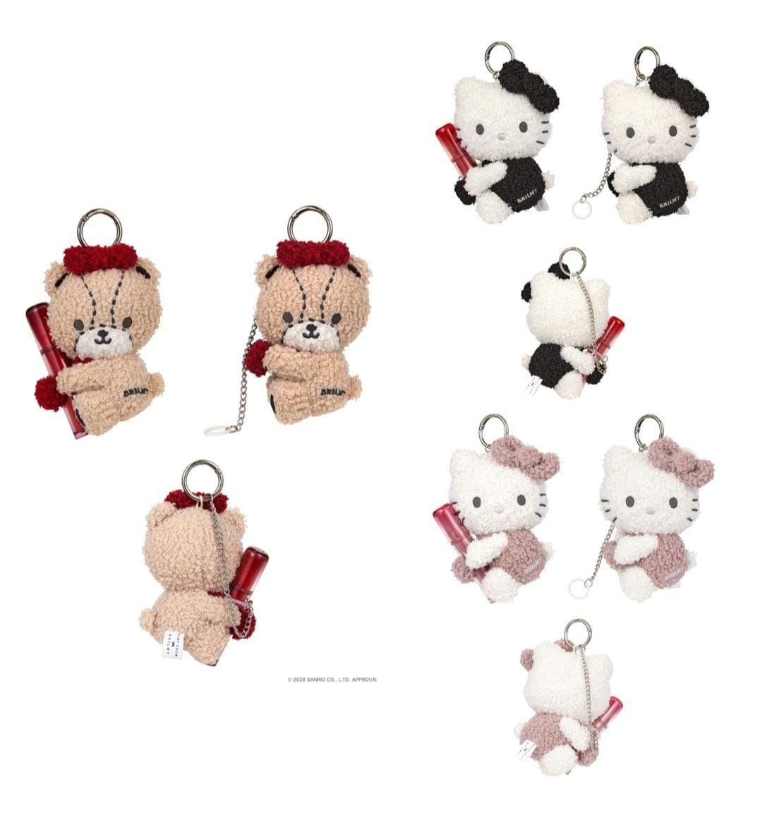 HELLO KITTY × BRILMY可愛聯乘~~不包唇膏