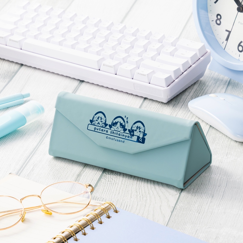 🌸 【預訂】折疊眼鏡盒 - Mofusand 18/9新品