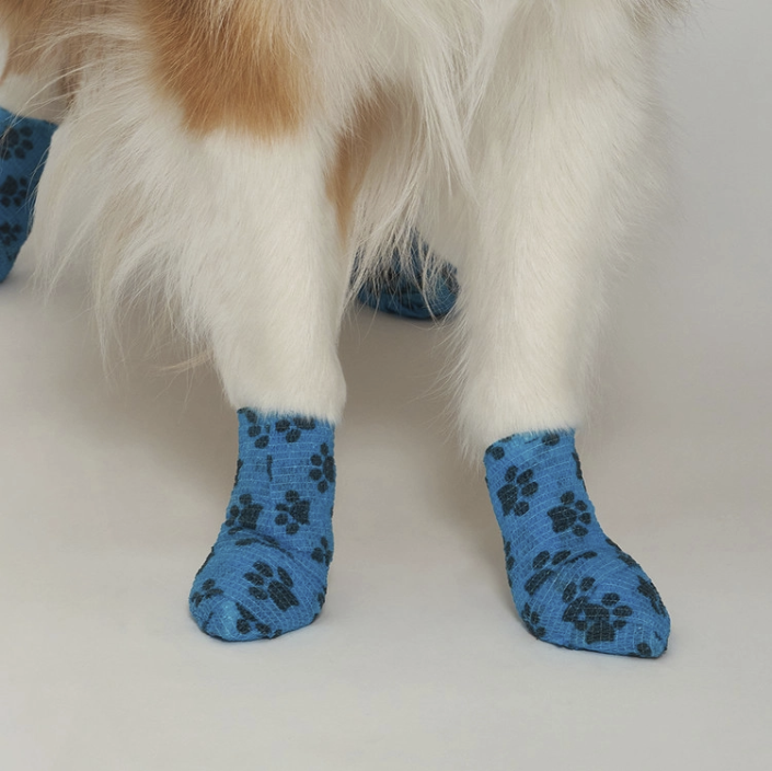 *SuperPet🇰🇷狗狗戶外散步自粘繃帶鞋(10卷裝) DG091