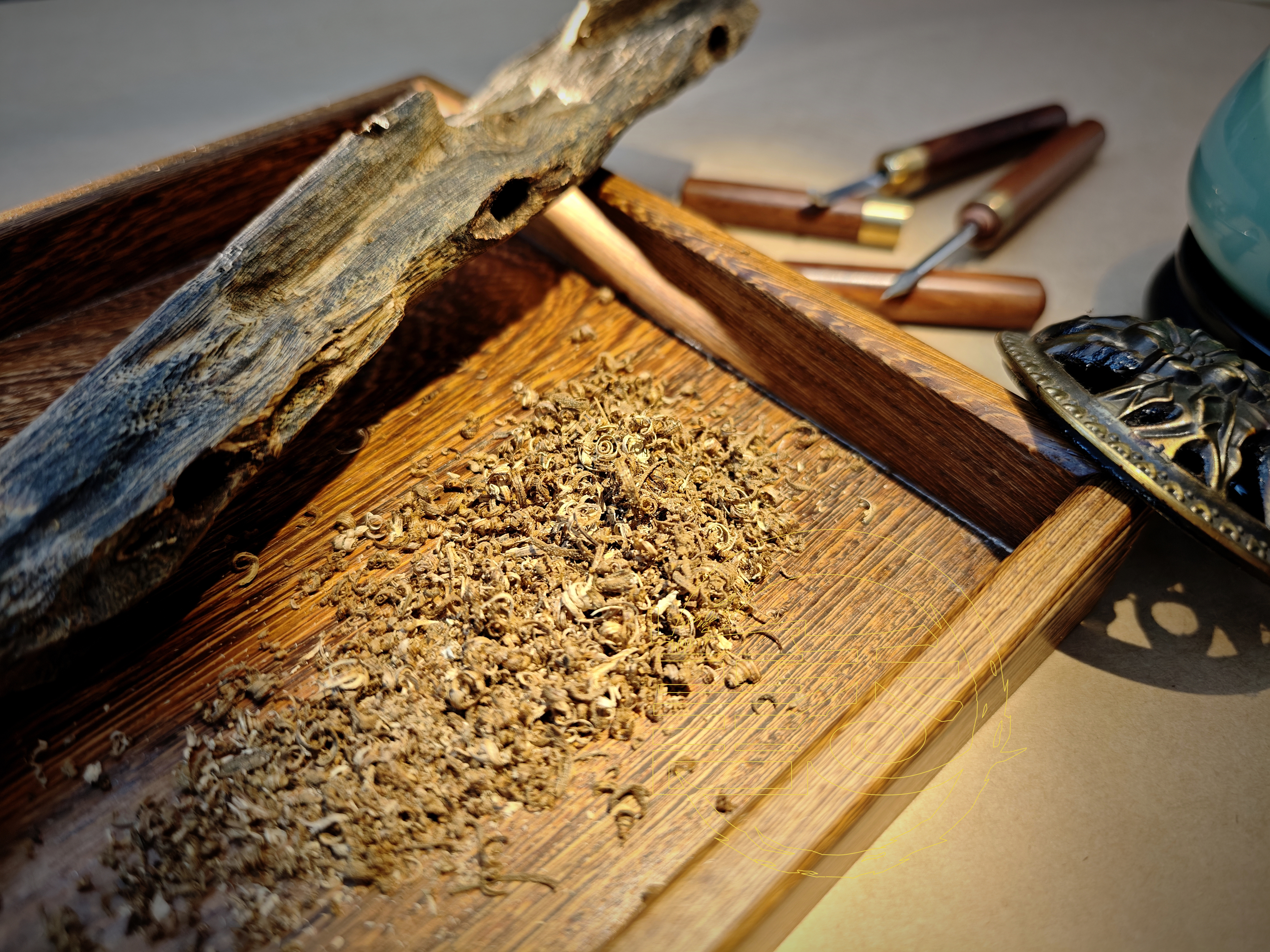 沉香勾絲 Agarwood Shavings 10克(中國香港及內地同步發售)