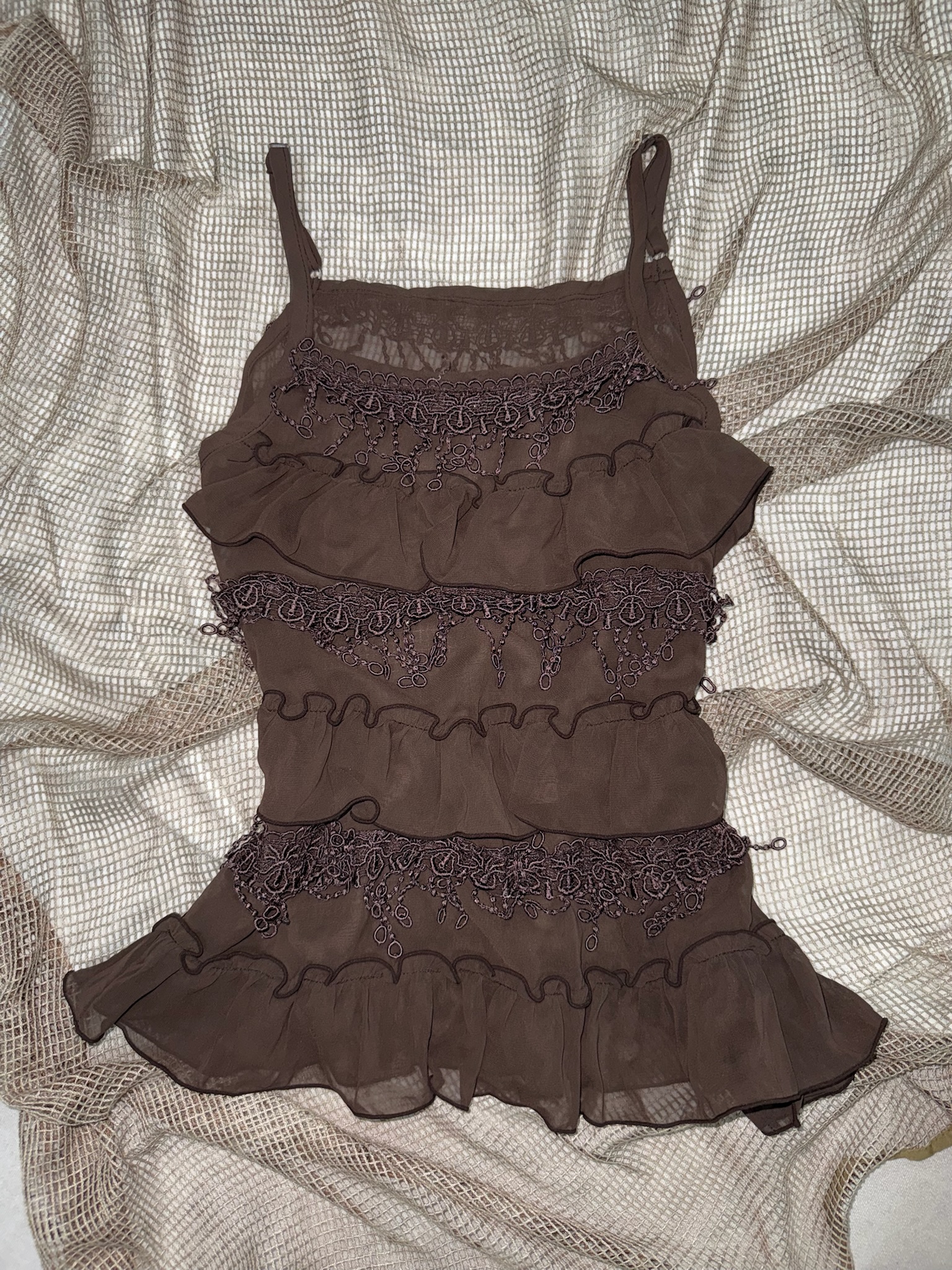 Vintage Tiered Camisole