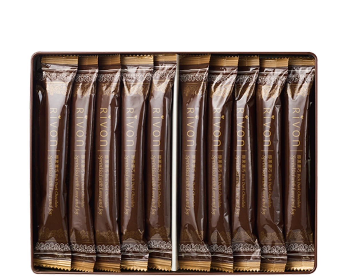 現貨現貨 RIVON  法式手作2.5雪茄卷特濃巧克力 /牛油味 法式手作2.5雪茄卷10入/20入禮合