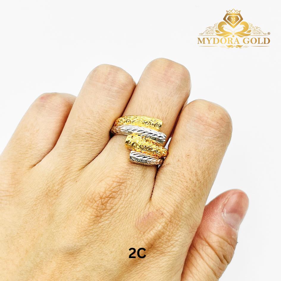 MYDORA Cincin Double Converge Pahat (5G) l EMAS 916/22K